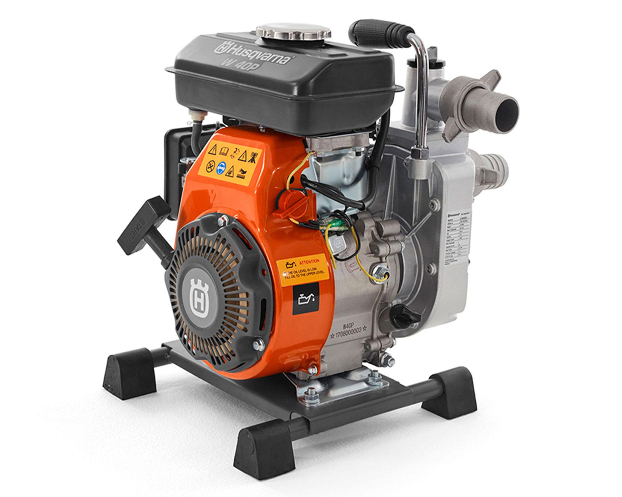 Motobomba W40P 1.5" naranjo Husqvarna-0