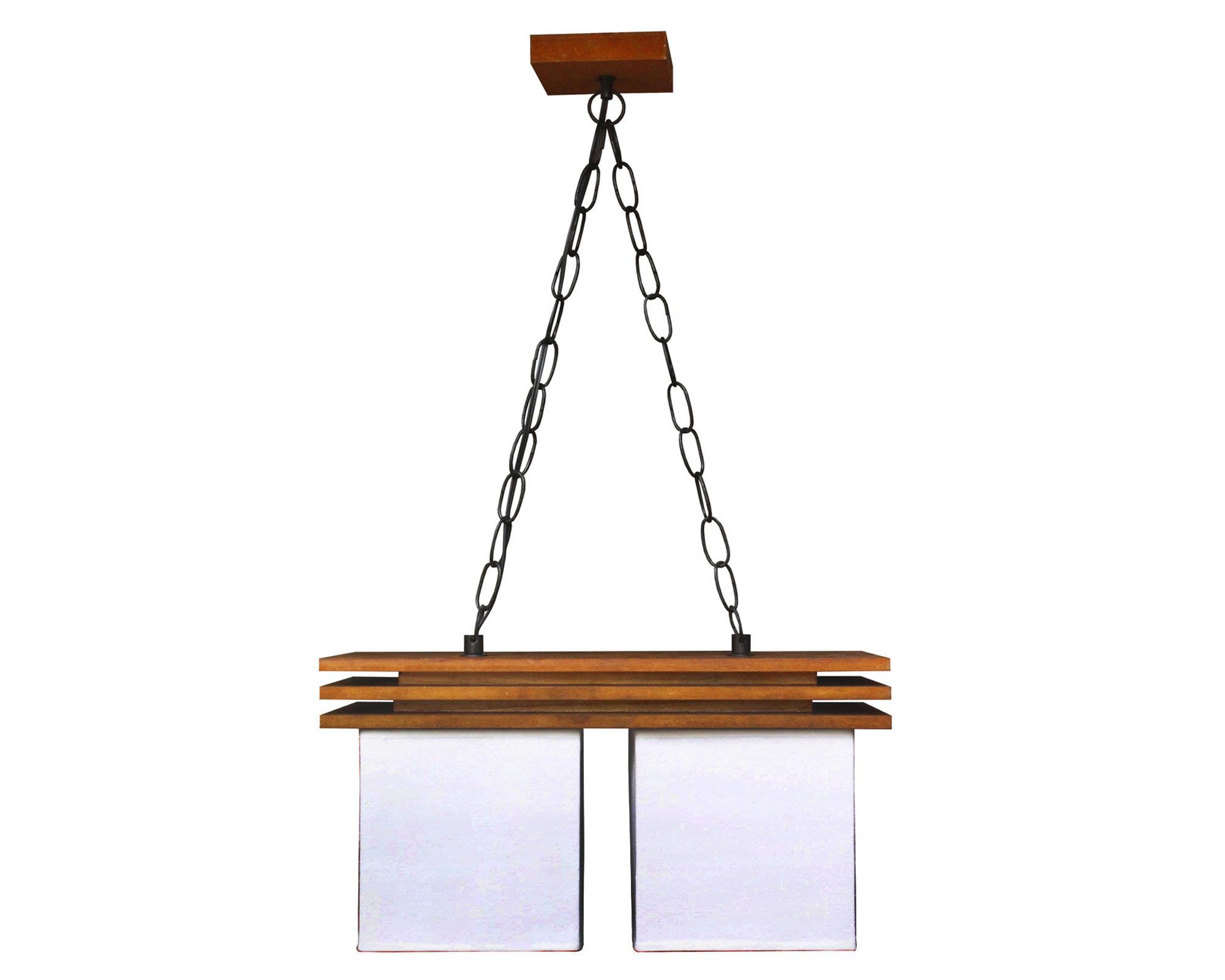 Lámpara colgar 2L E27 2L Everest-0