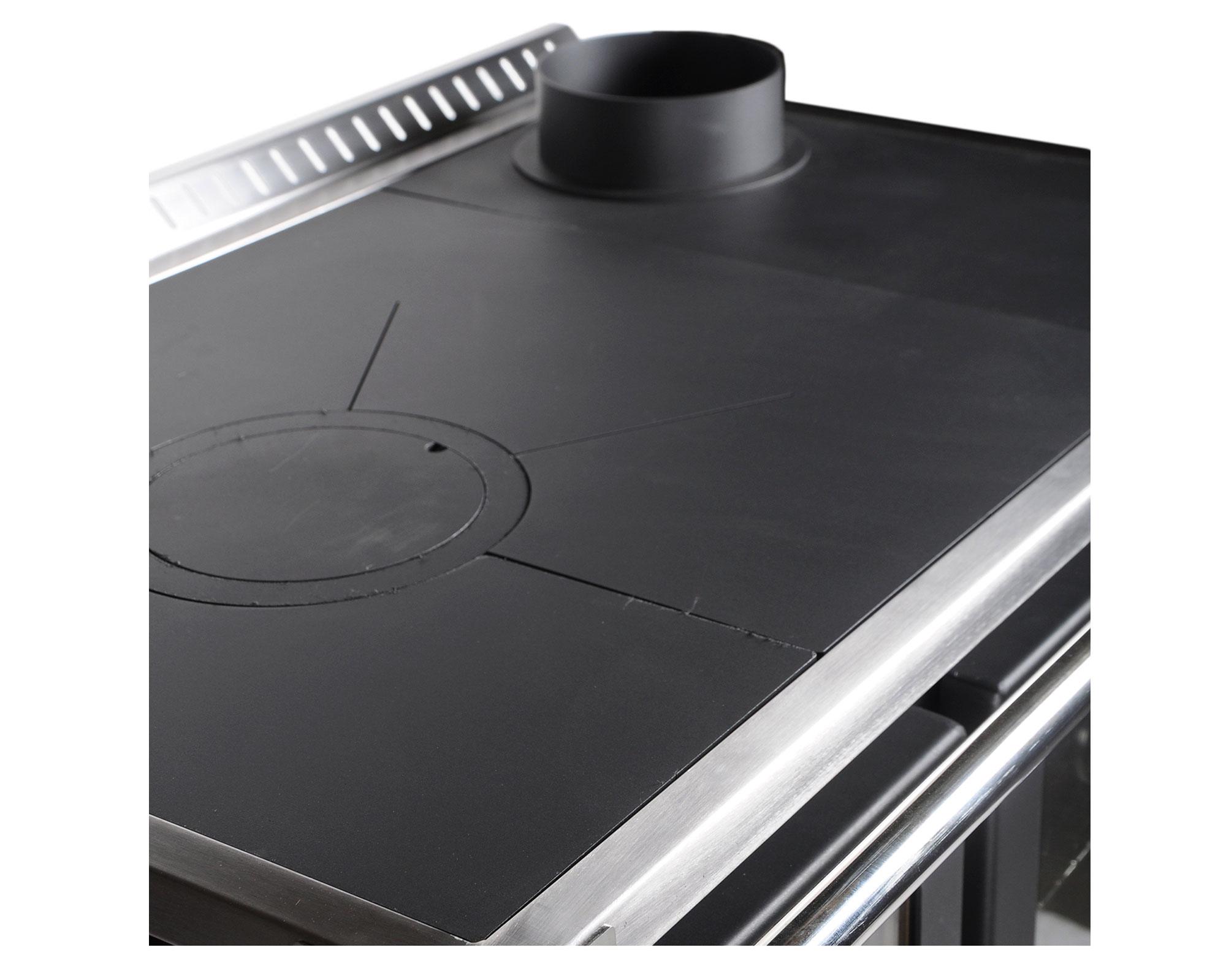 Cocina a leña Hestia 90 charcoal-4