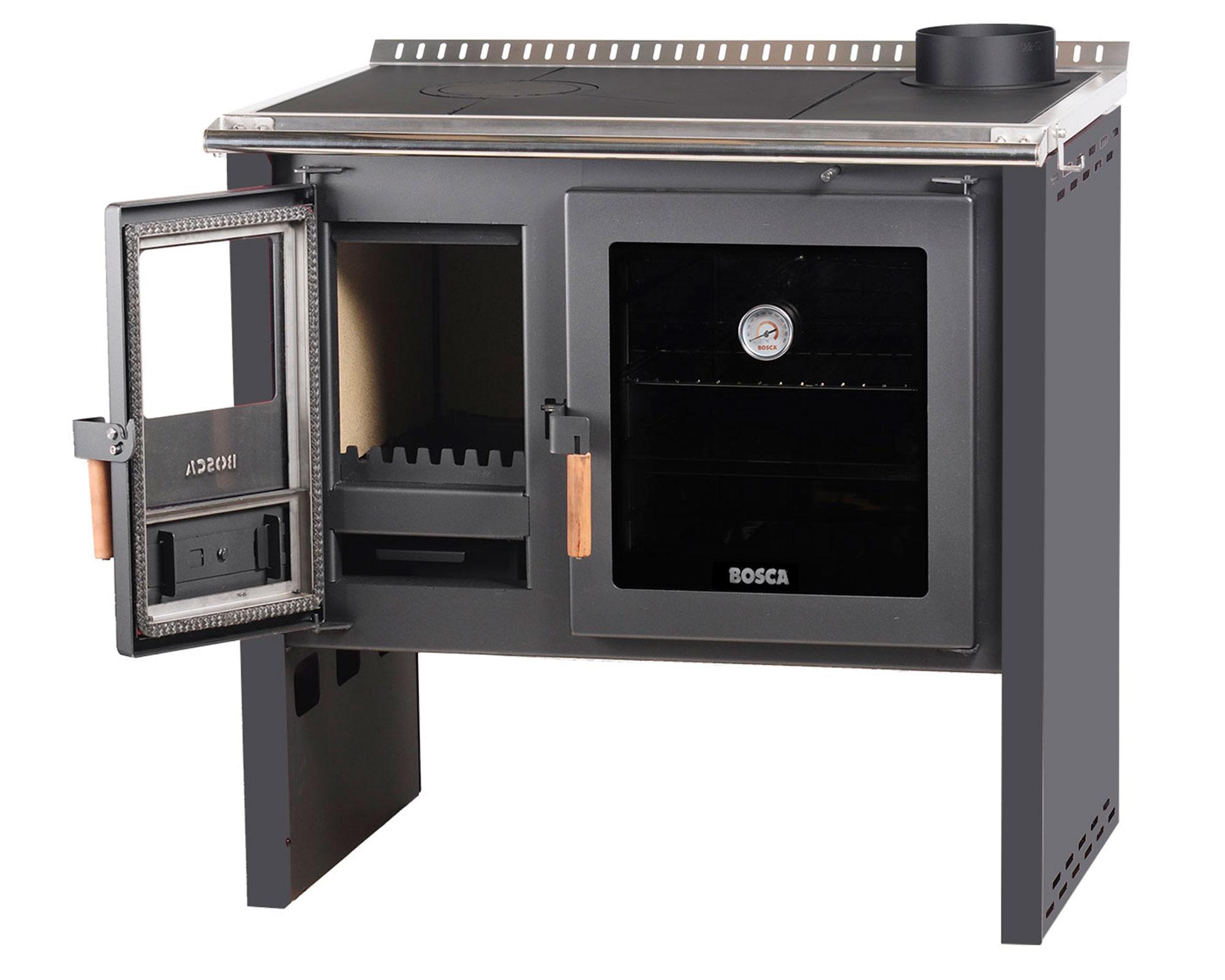 Cocina a leña Hestia 90 charcoal-3