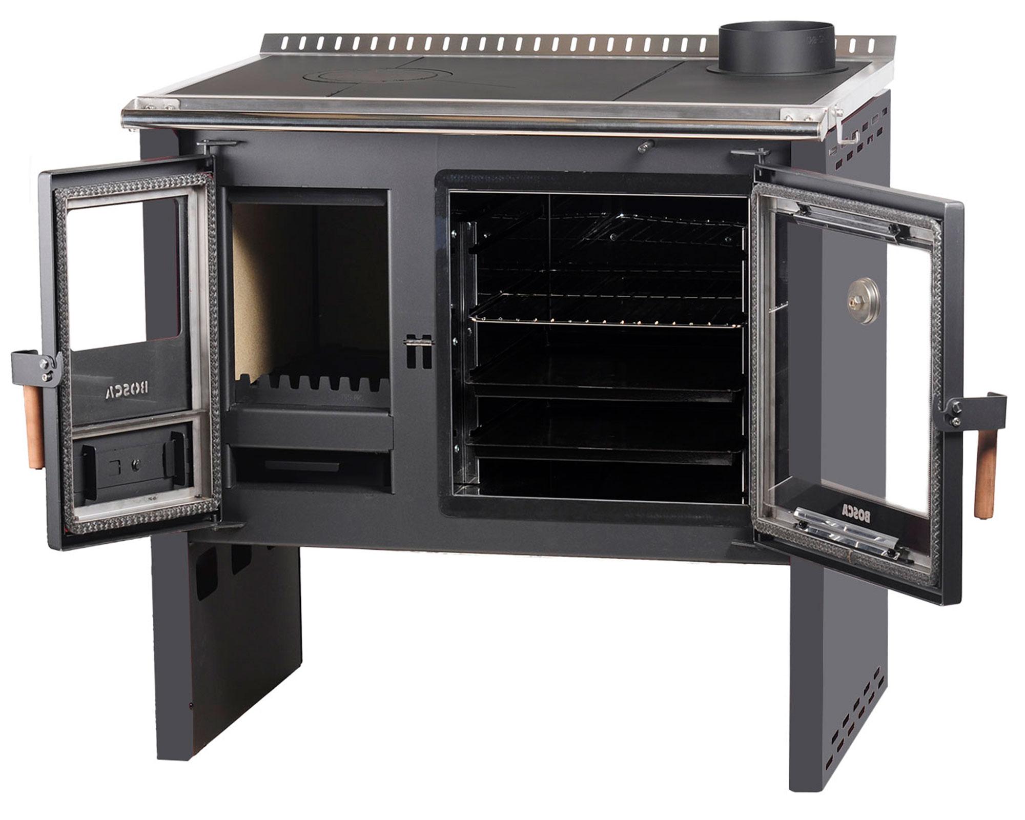 Cocina a leña Hestia 90 charcoal-2