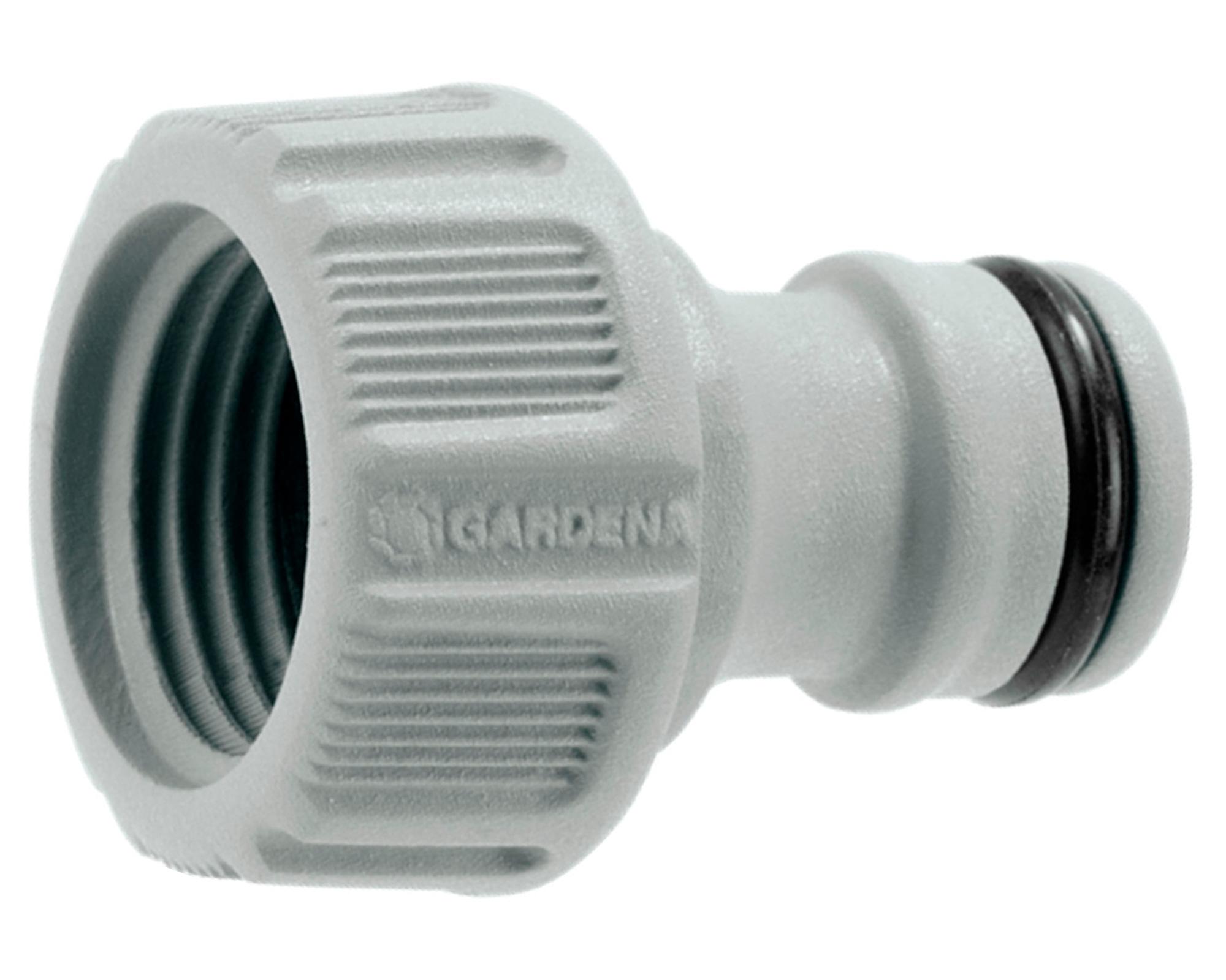 Adaptador macho 1/2" plástico Gardena-0