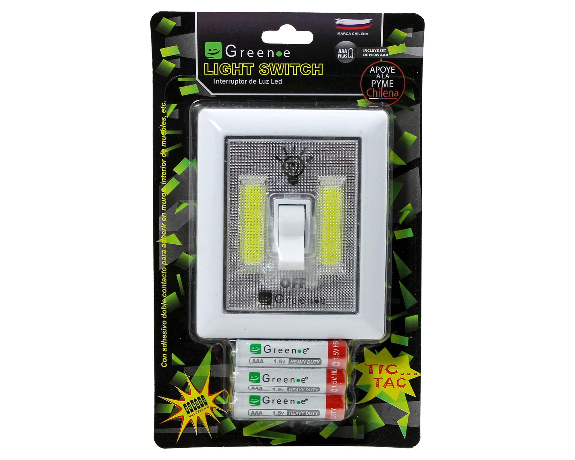 Luz LED decorativa Tic Tac Green-e-2