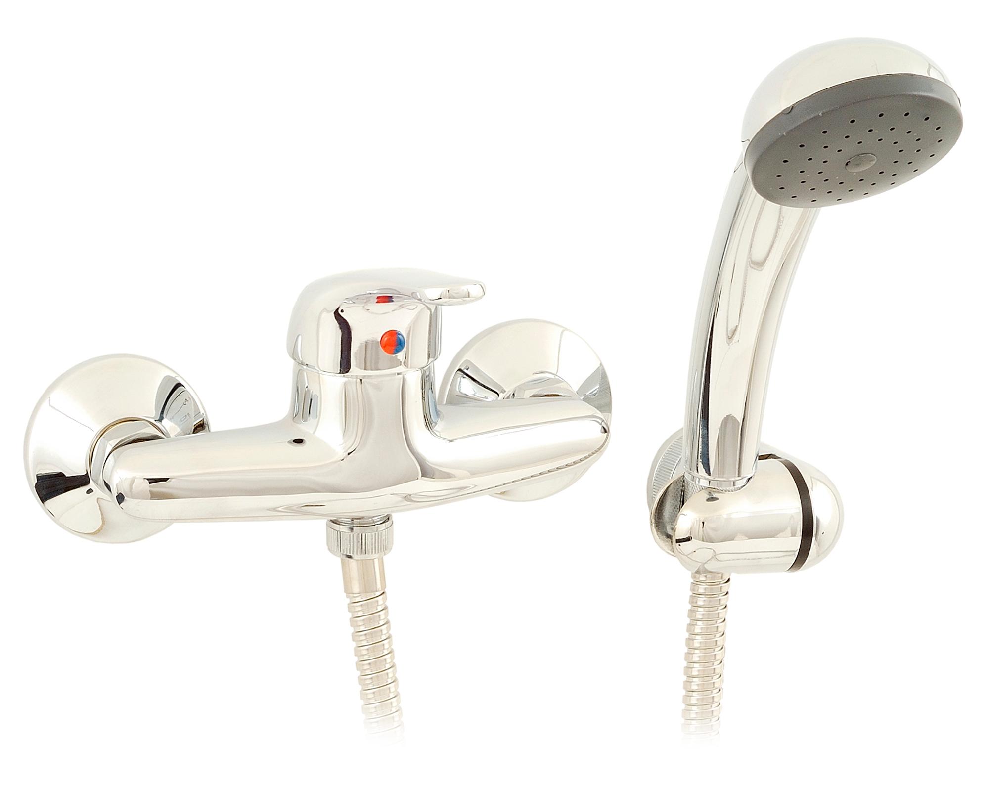 Monomando ducha Cygnus económica CLE-M704 cromo Fas-0