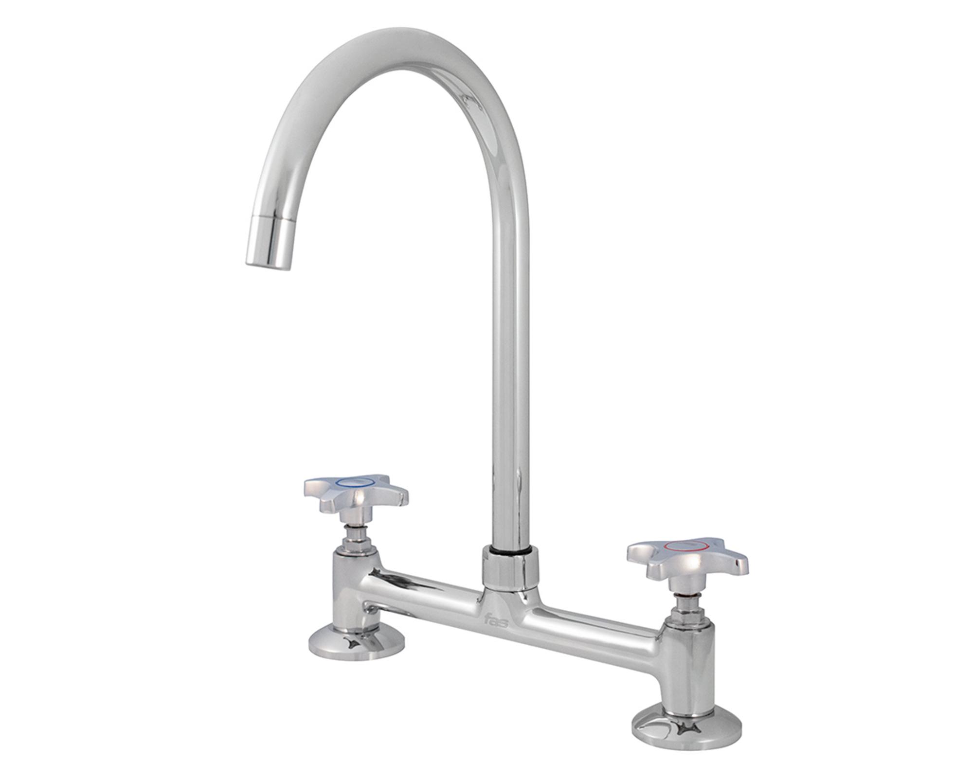 Combinación lavaplatos Standard CC7-1001 cromo Fas-3