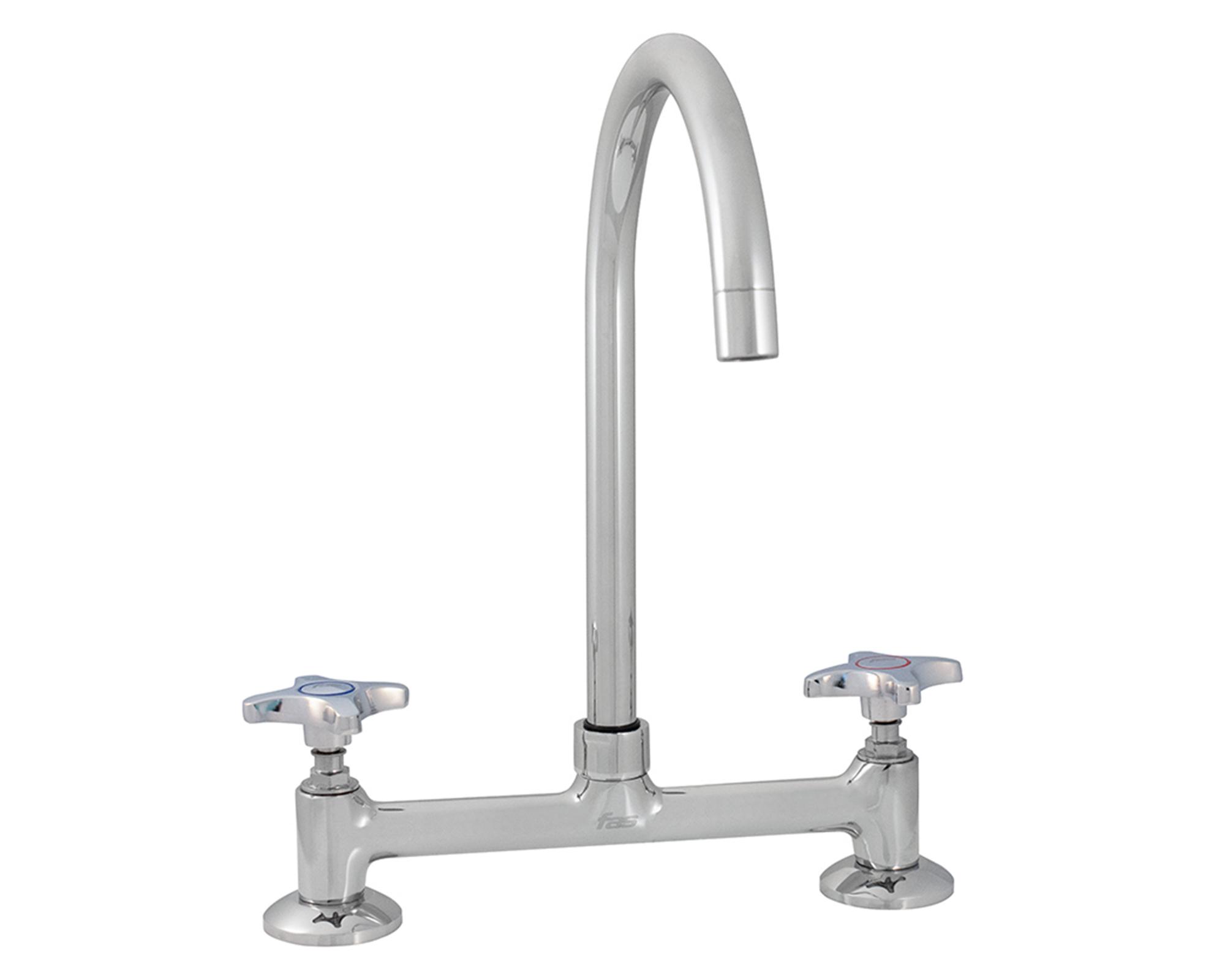 Combinación lavaplatos Standard CC7-1001 cromo Fas-0