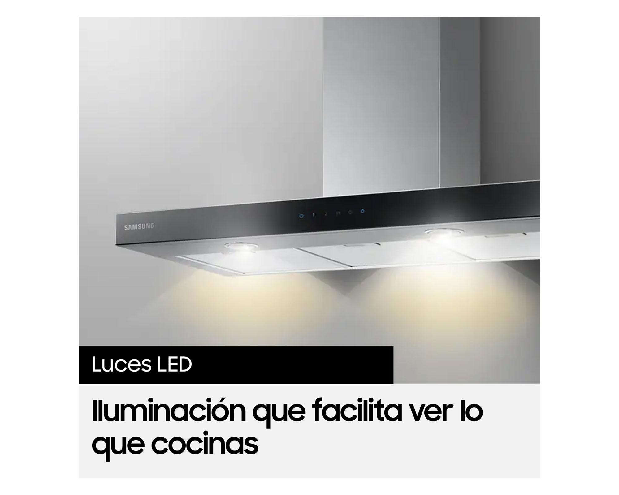 Campana mural 265W NK36M5070BS gris Samsung-5