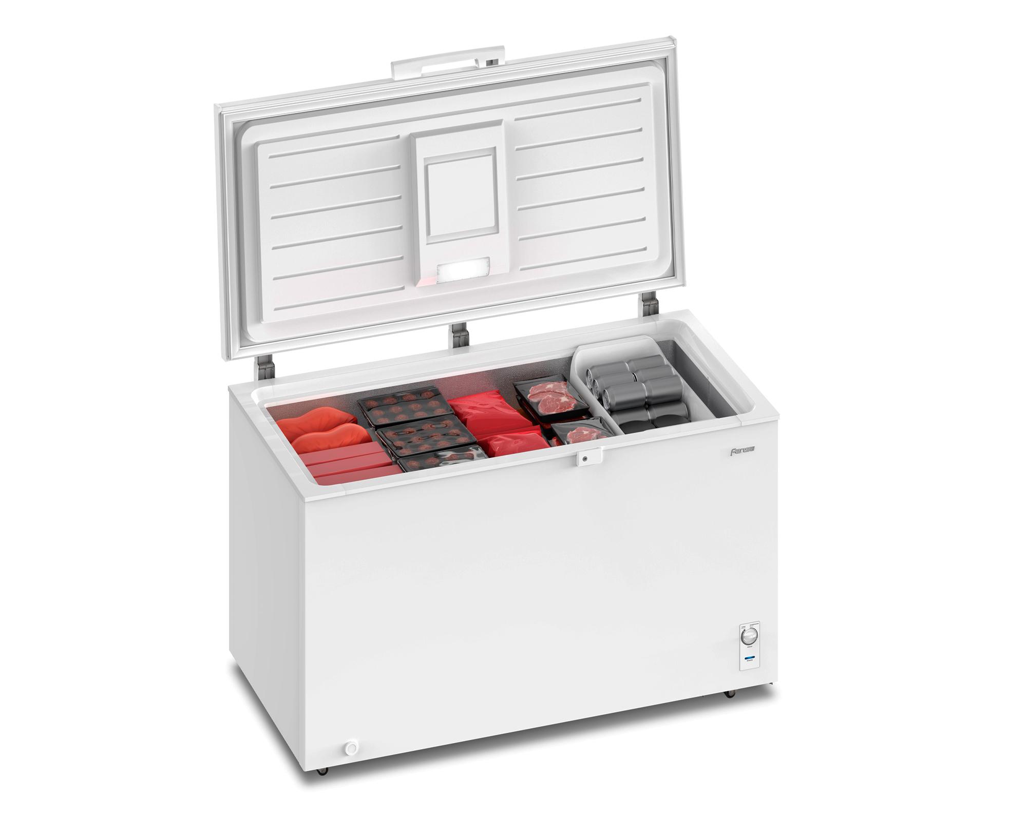 Freezer dual horizontal 418 litros Z400D blanco-4