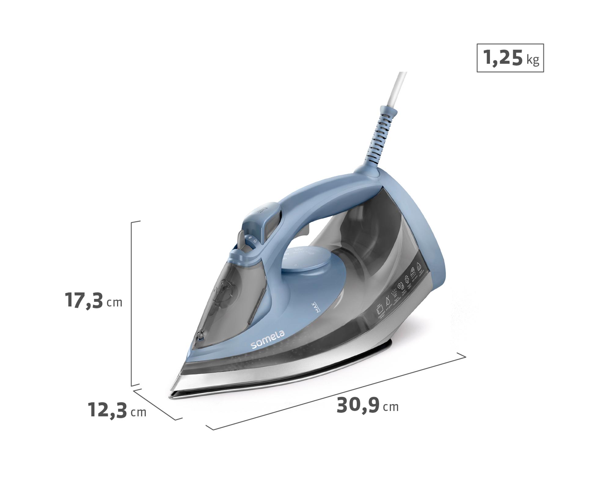 Plancha a vapor 2200W SIR40 Somela-4