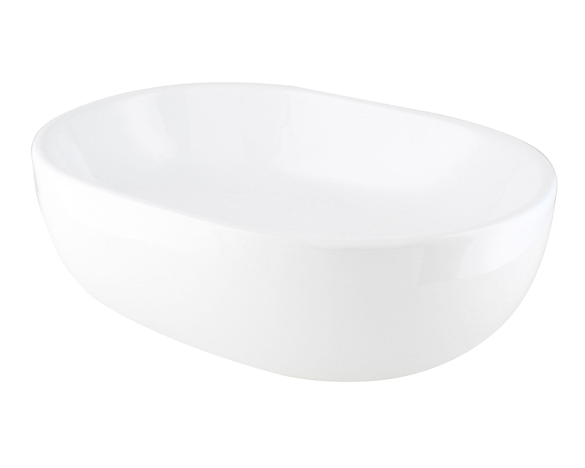 Lavamano sobreponer 47.5 cm loza blanco-3