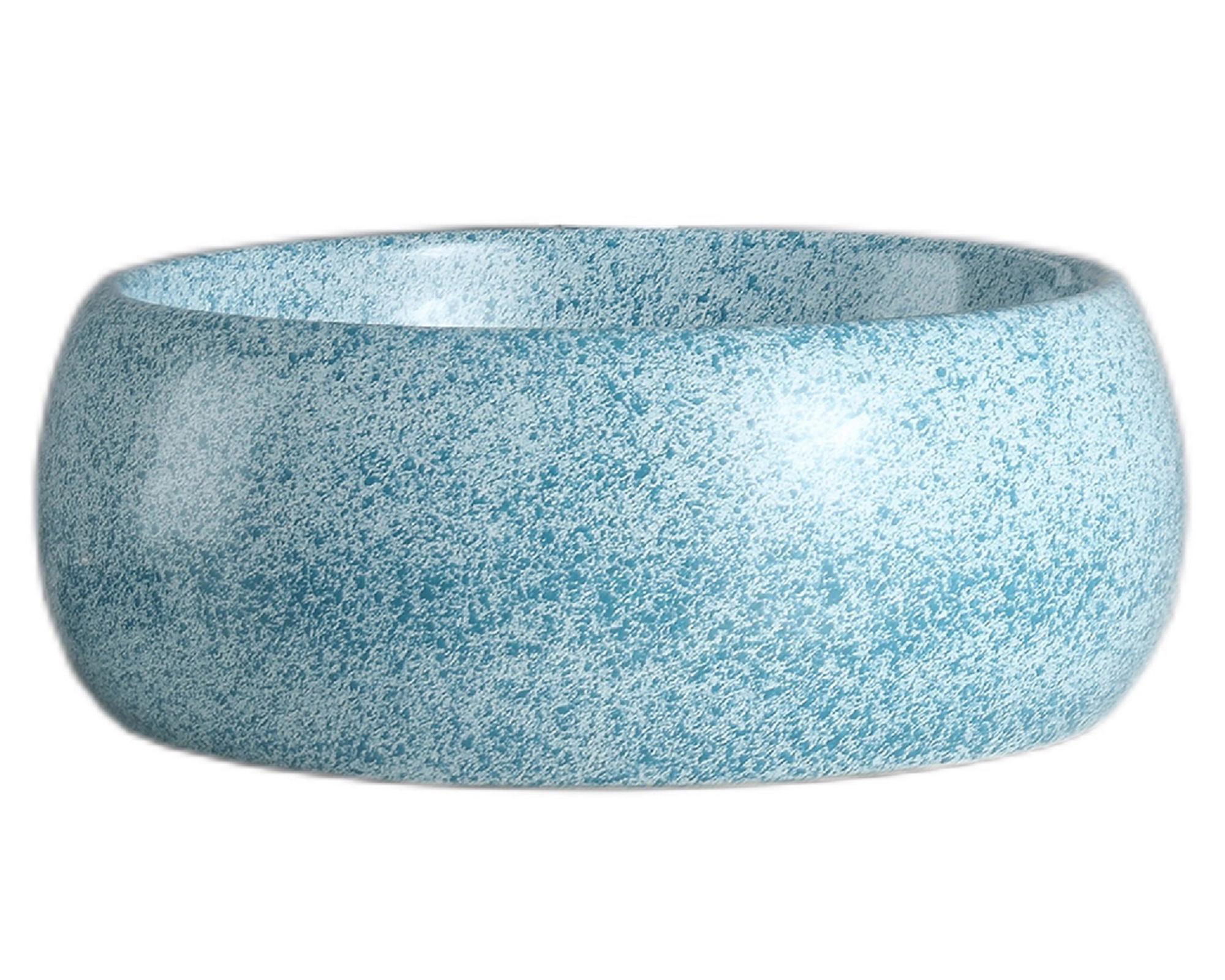 Lavamano sobreponer 40 cm loza azul-0