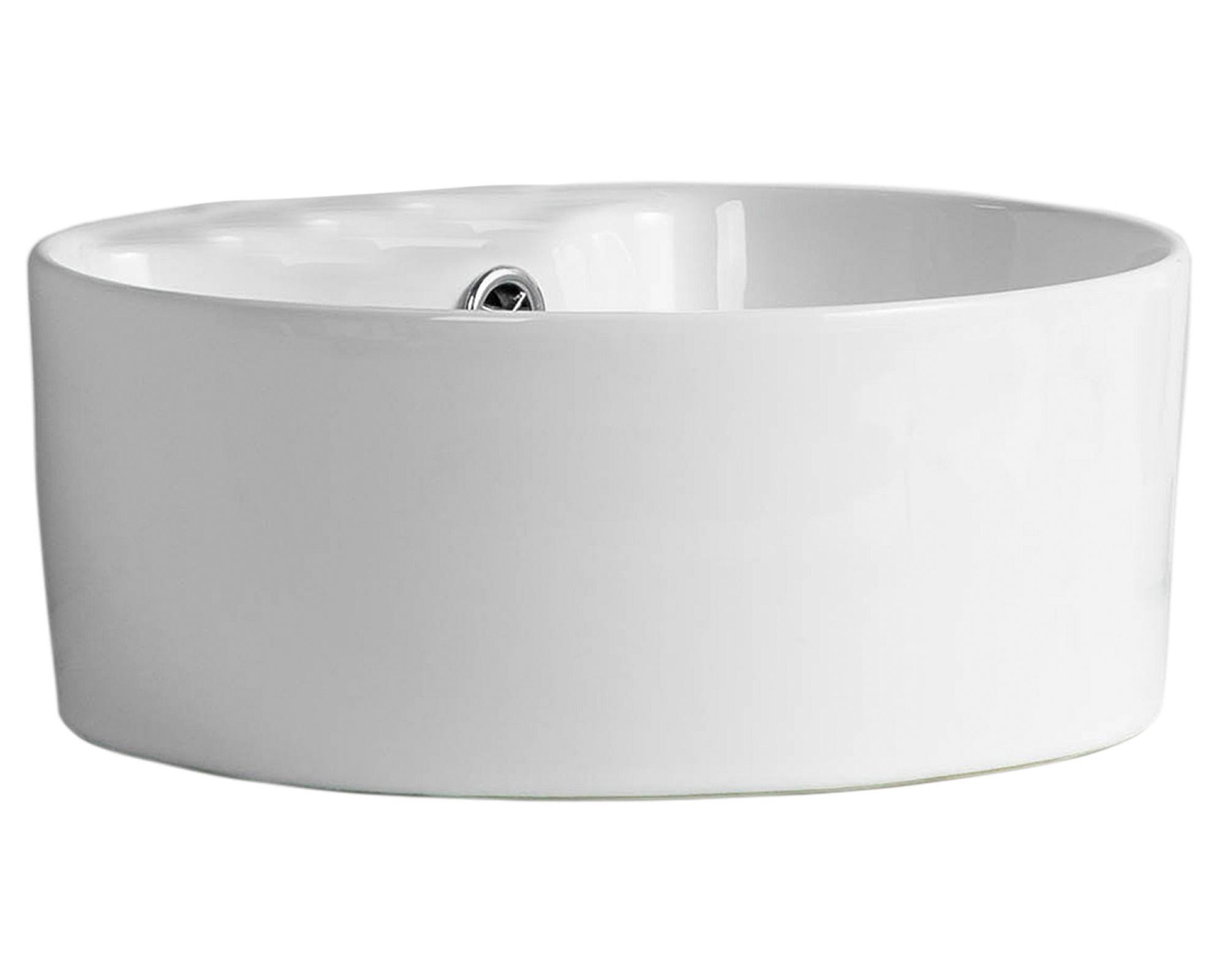 Lavamano sobreponer 32 cm loza blanco-1