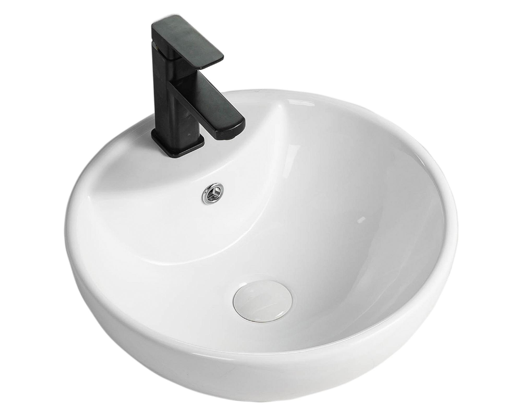 Lavamano sobreponer 8 litros loza blanco-2