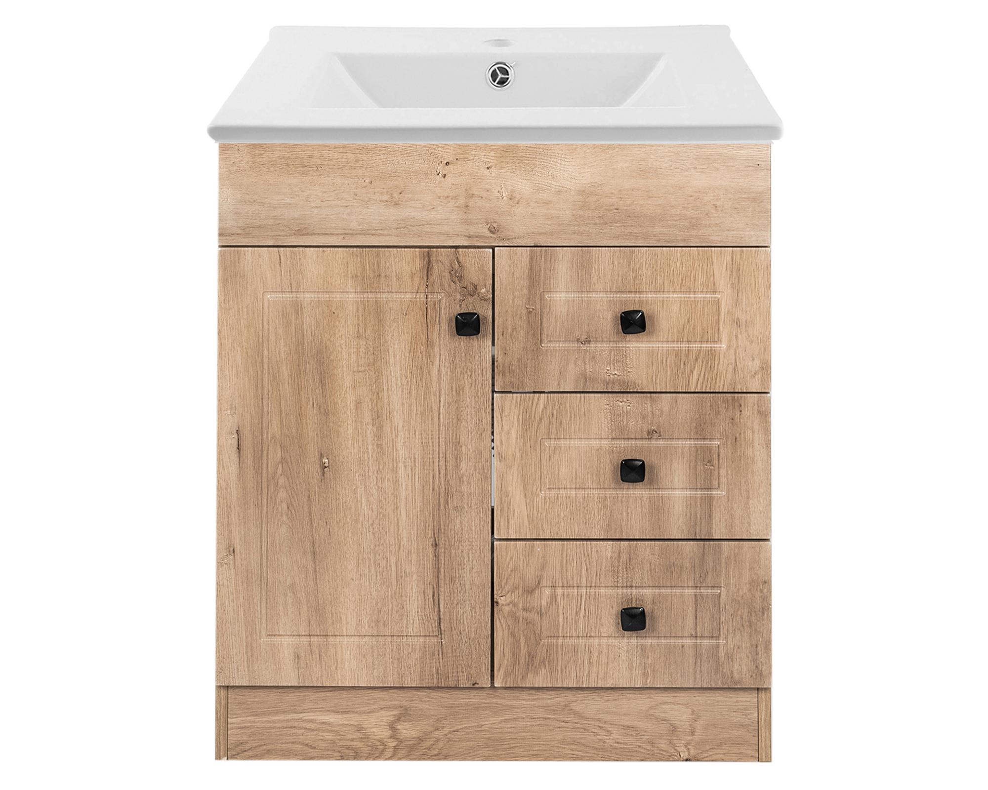 Mueble vanitorio 70 cm b70phn-wood+P-70 nogal Domsa-0