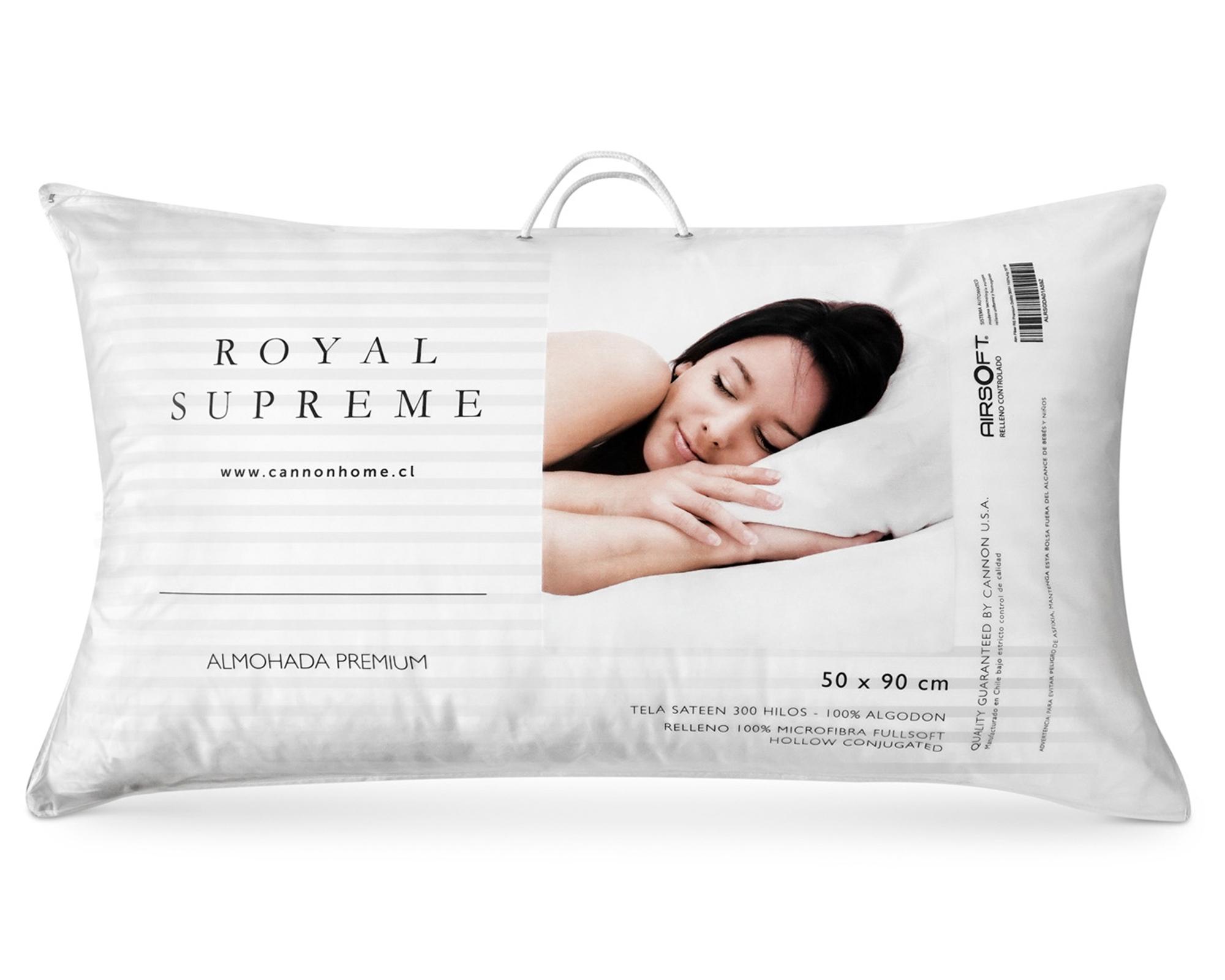 Almohada 50x90 cm Premium Dobby Royal Supreme-0