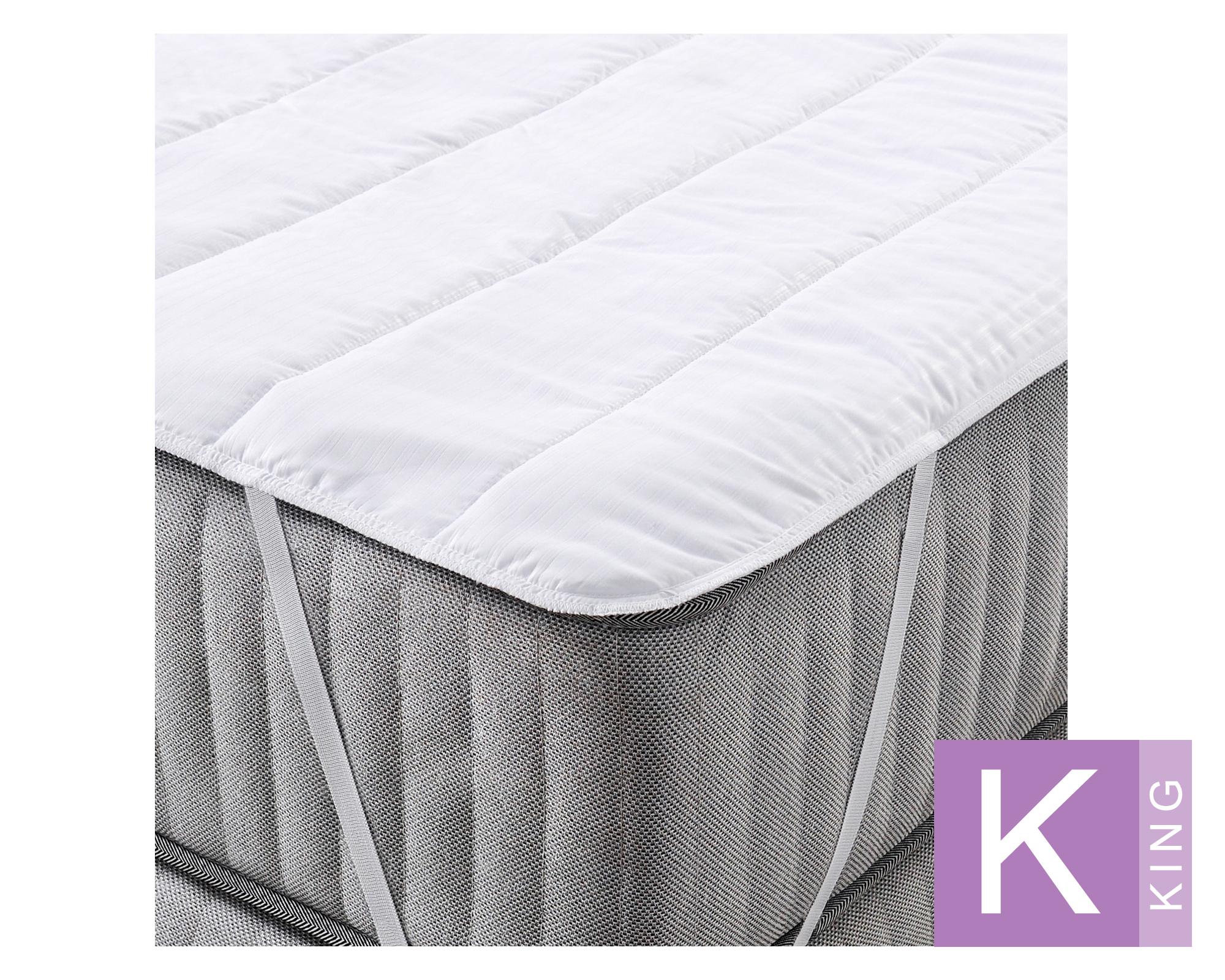 Cubre colchón King poliéster American Family-0