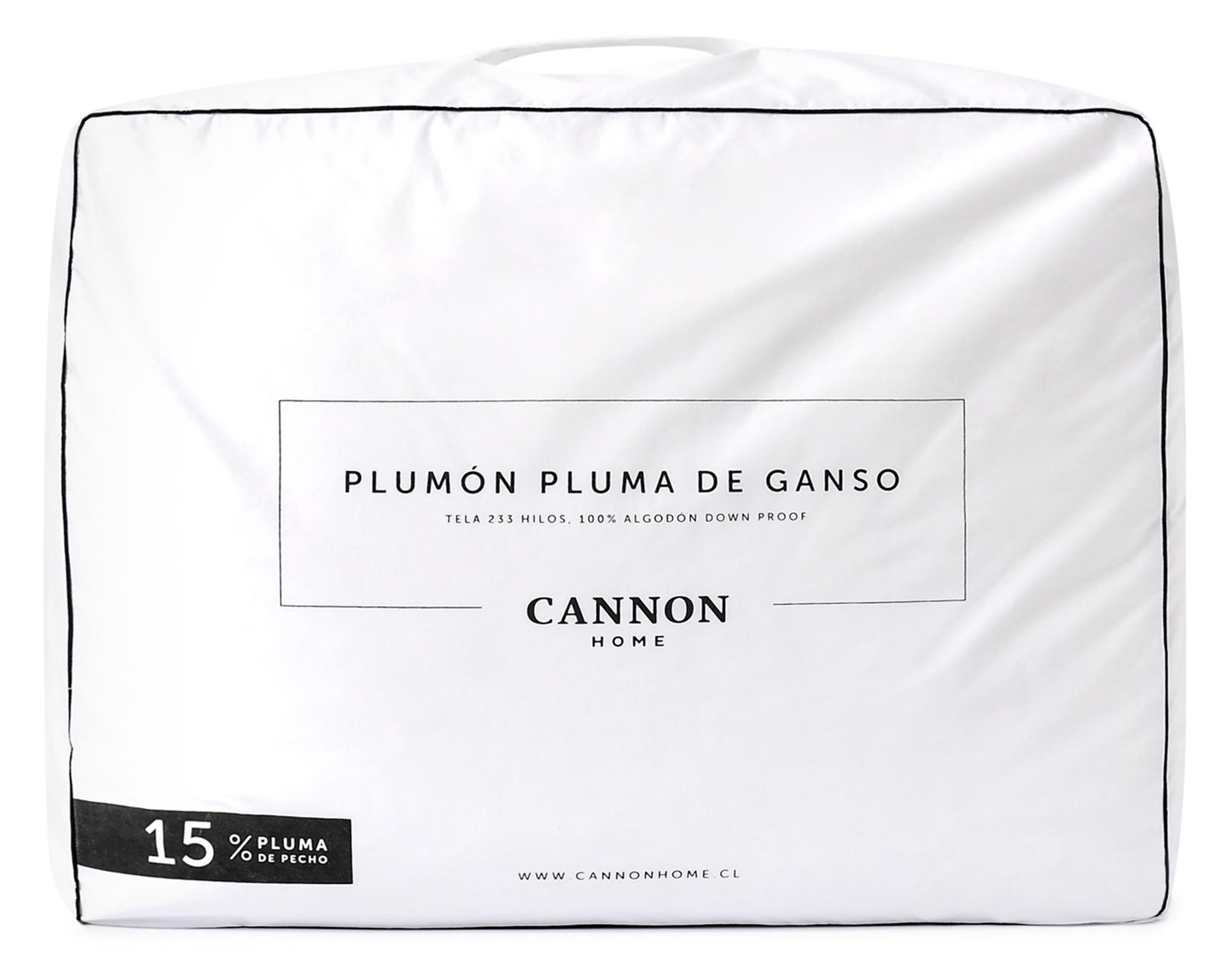 Plumón 1 plaza pluma Goose Down blanco Cannon Home-2