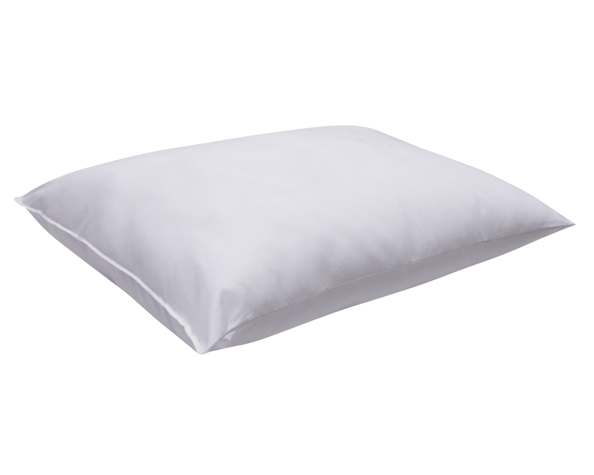 Almohada 70x50 cm comprimida blanco Cotidiana-2