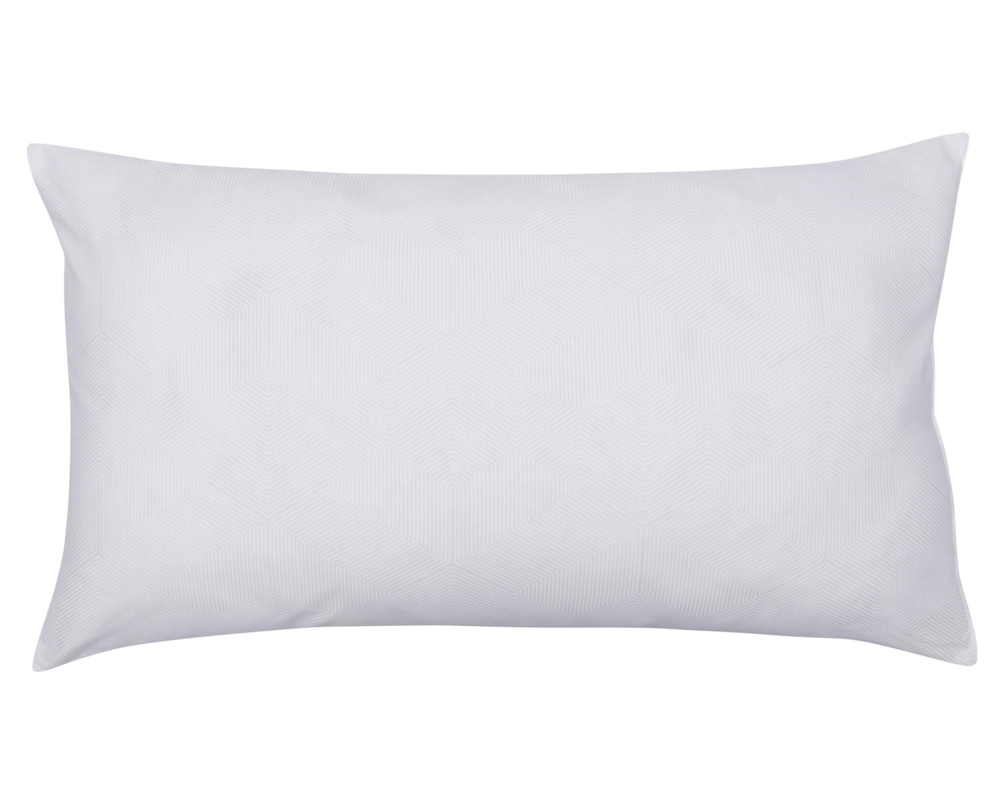 Almohada 90x50 cm comprimida blanco Cotidiana-1