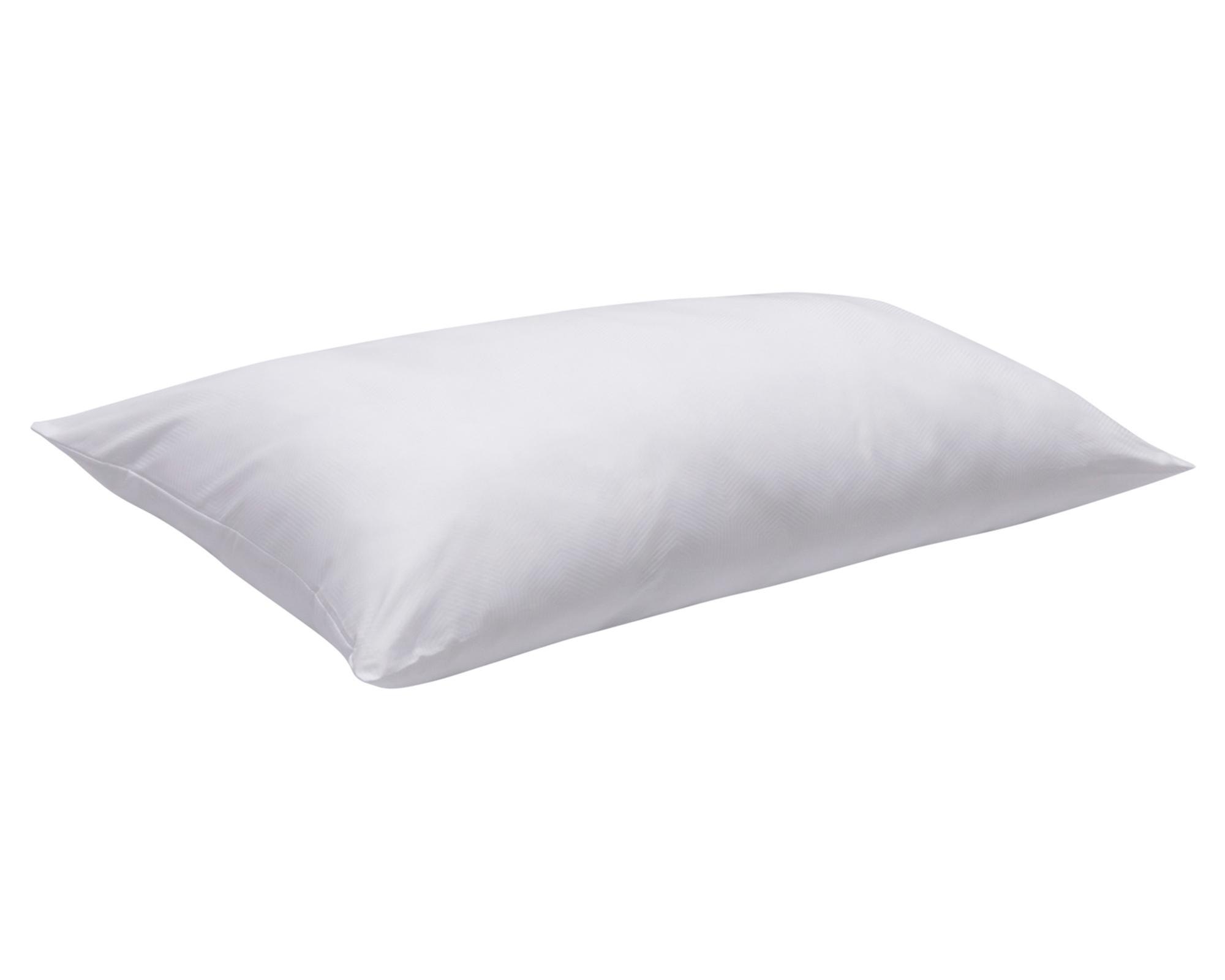 Almohada 90x50 cm comprimida blanco Cotidiana-2