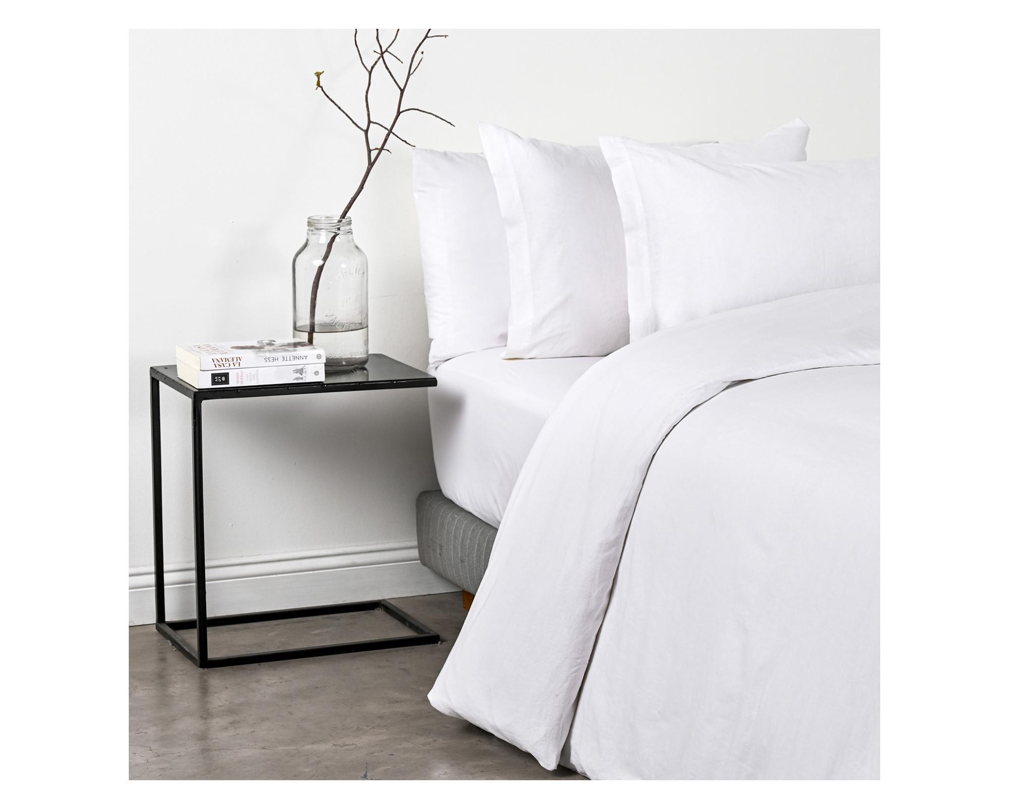 Funda plumón 2 plazas Softlinen blanco Royal Supreme-1