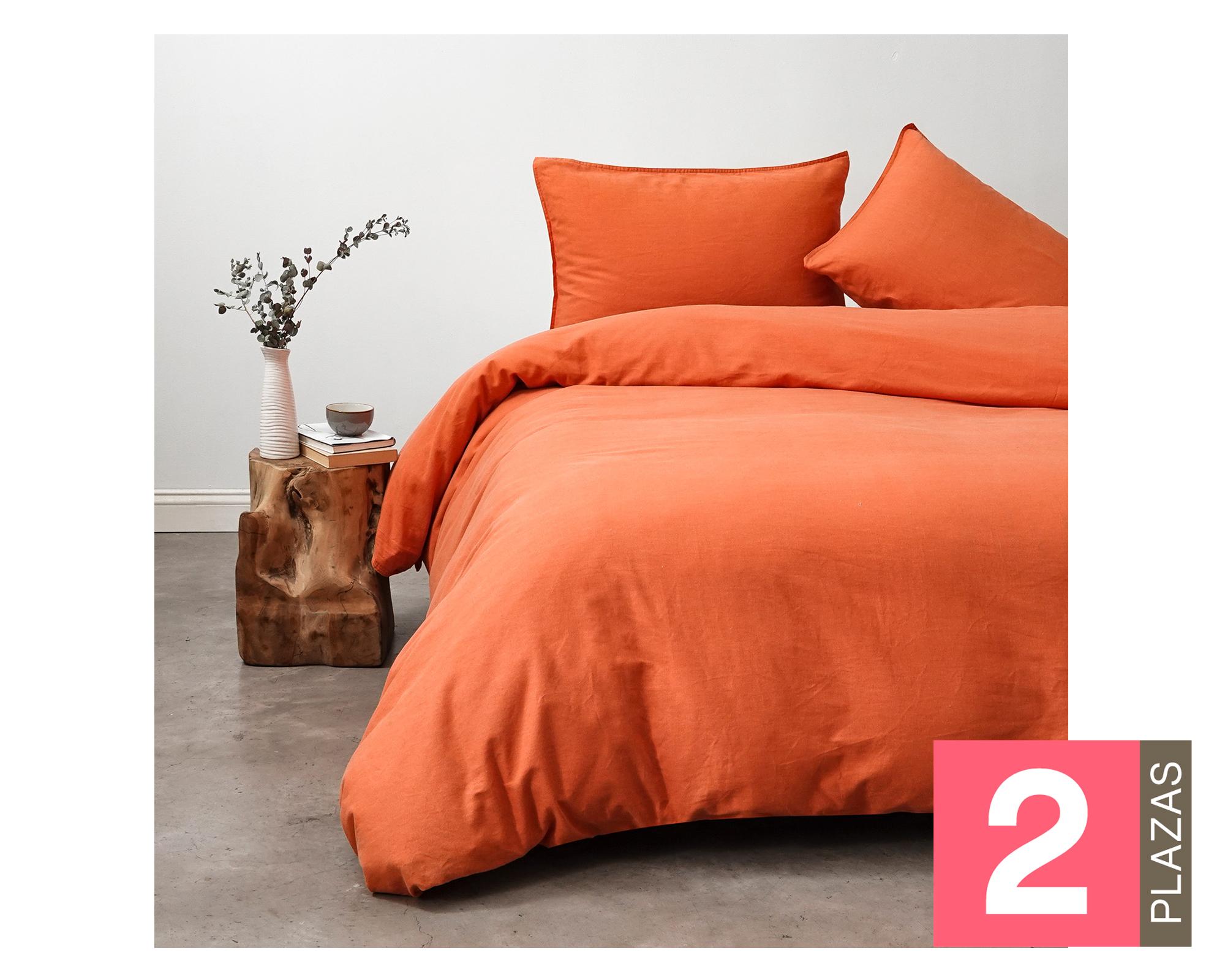 Funda plumón 2 plazas Paprika Cannon Home-0