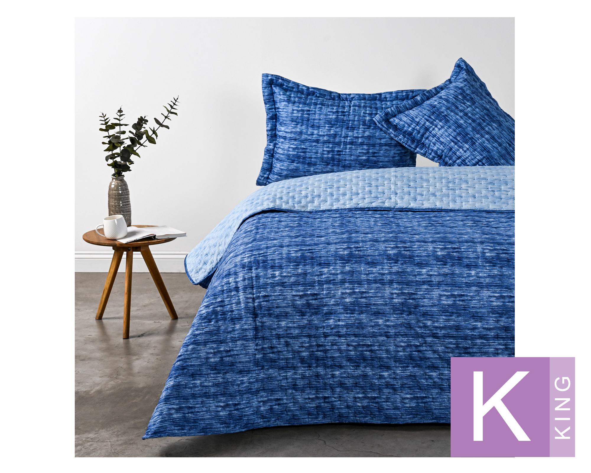 Quilt King Dye azul American Family-0