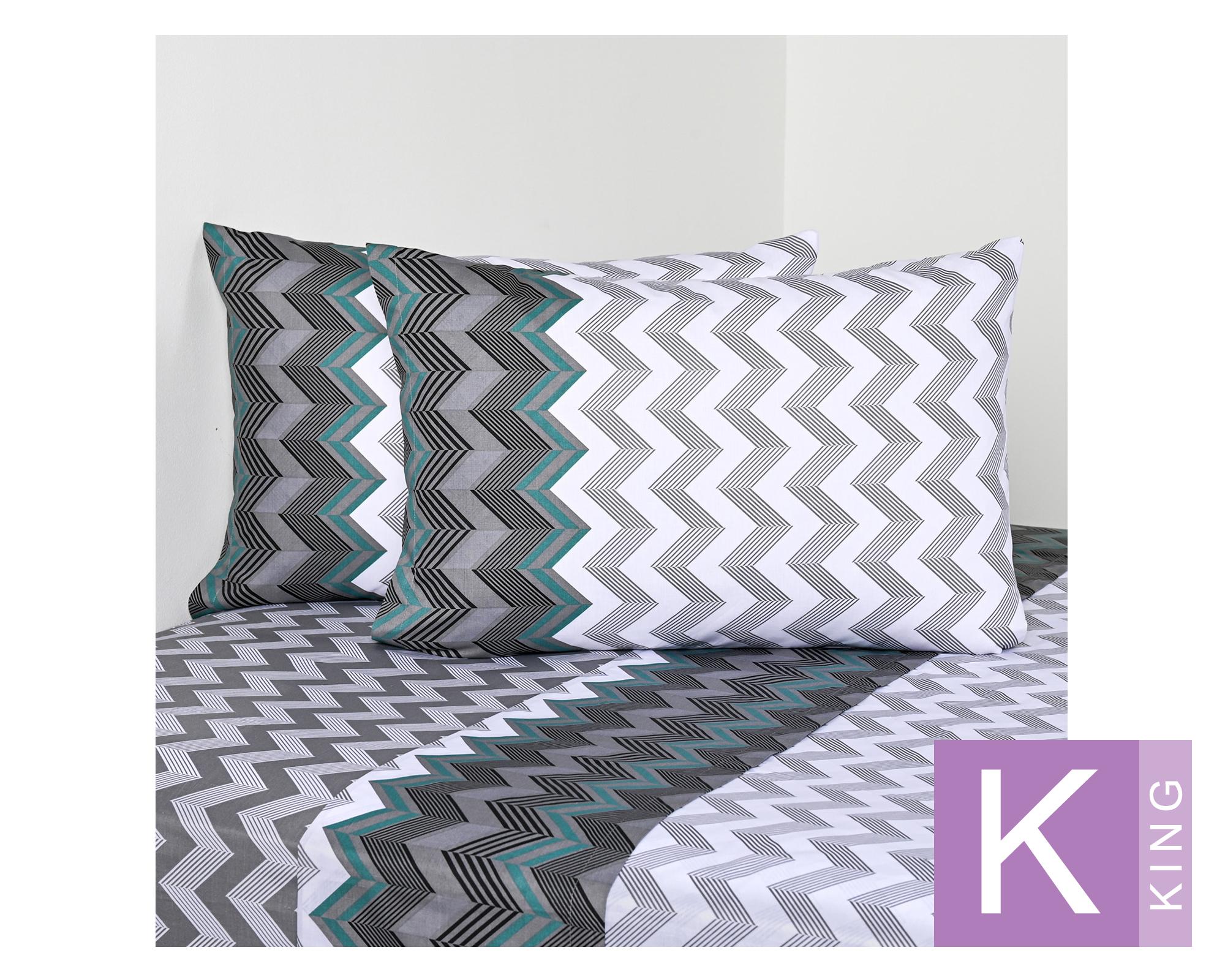 Juego de sábanas King 144 hilos Tambo American Family-0