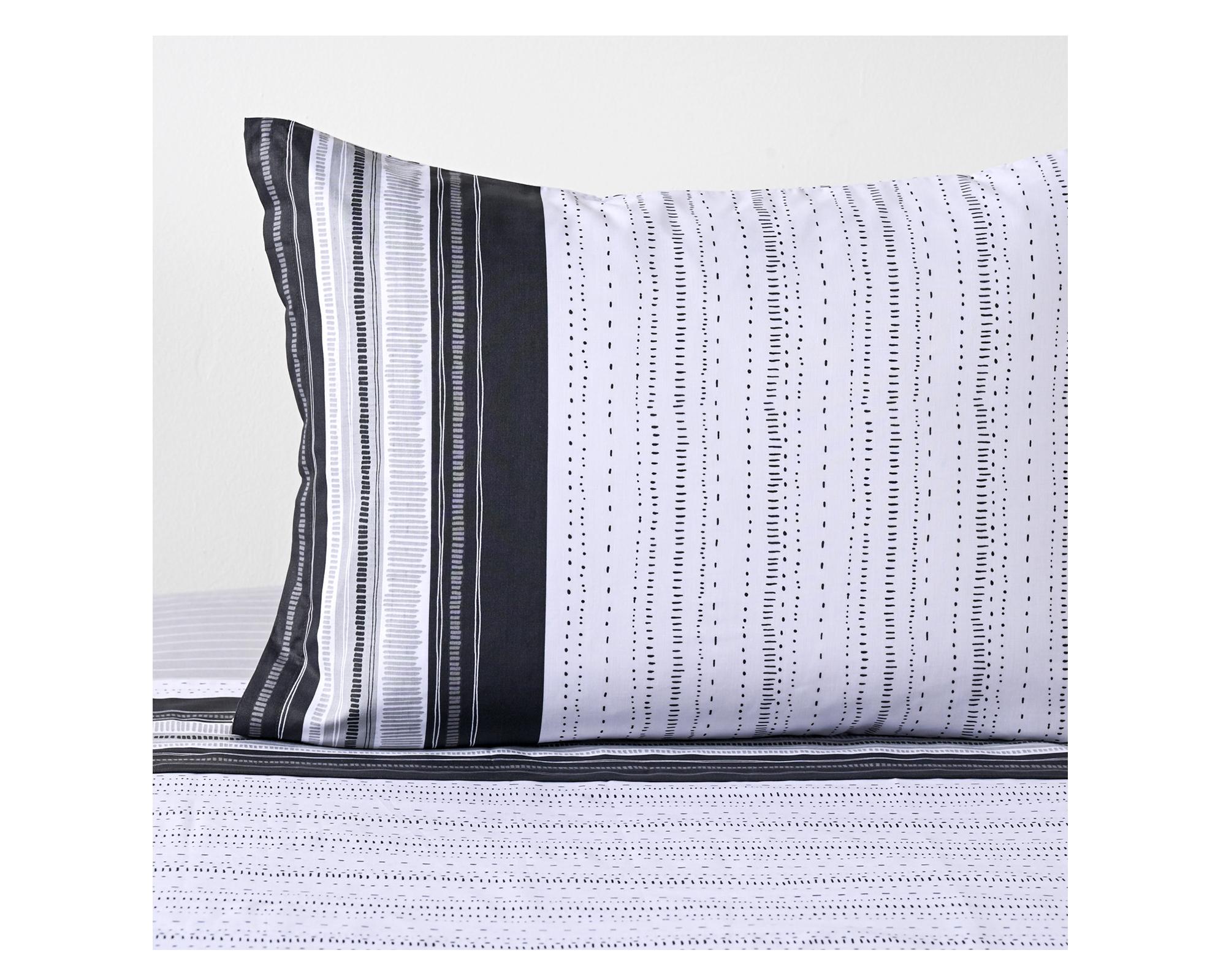 Juego de sábanas 1 plaza 144 hilos Ventura American Family-1