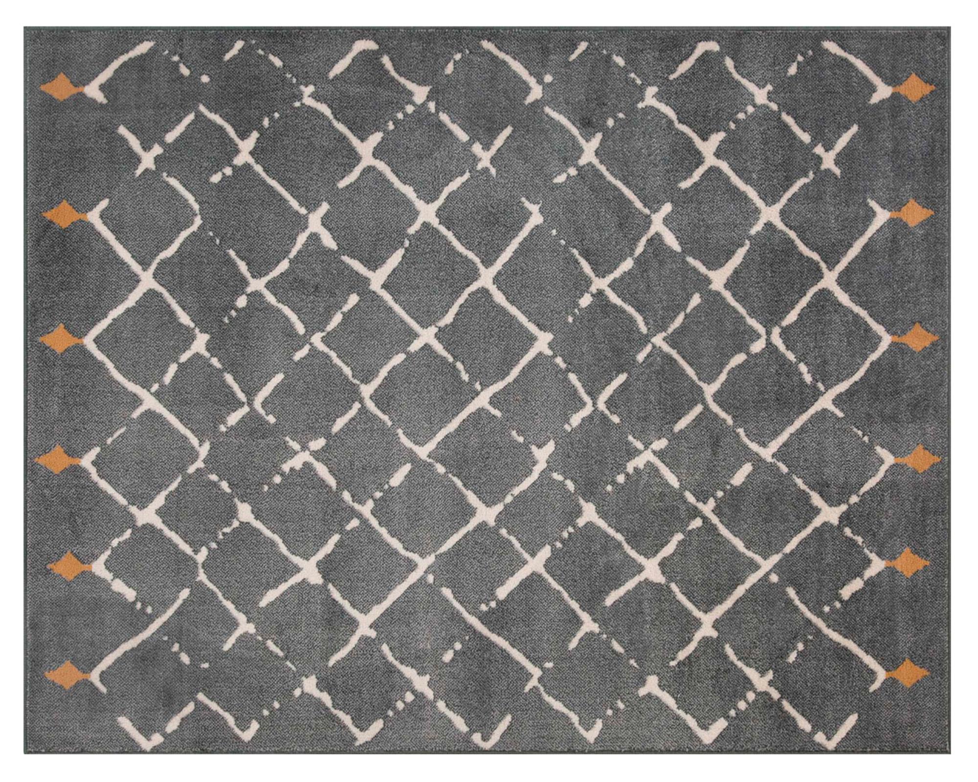 Alfombra living-comedor 150 x 200 cm Nairobi gris Dib-0