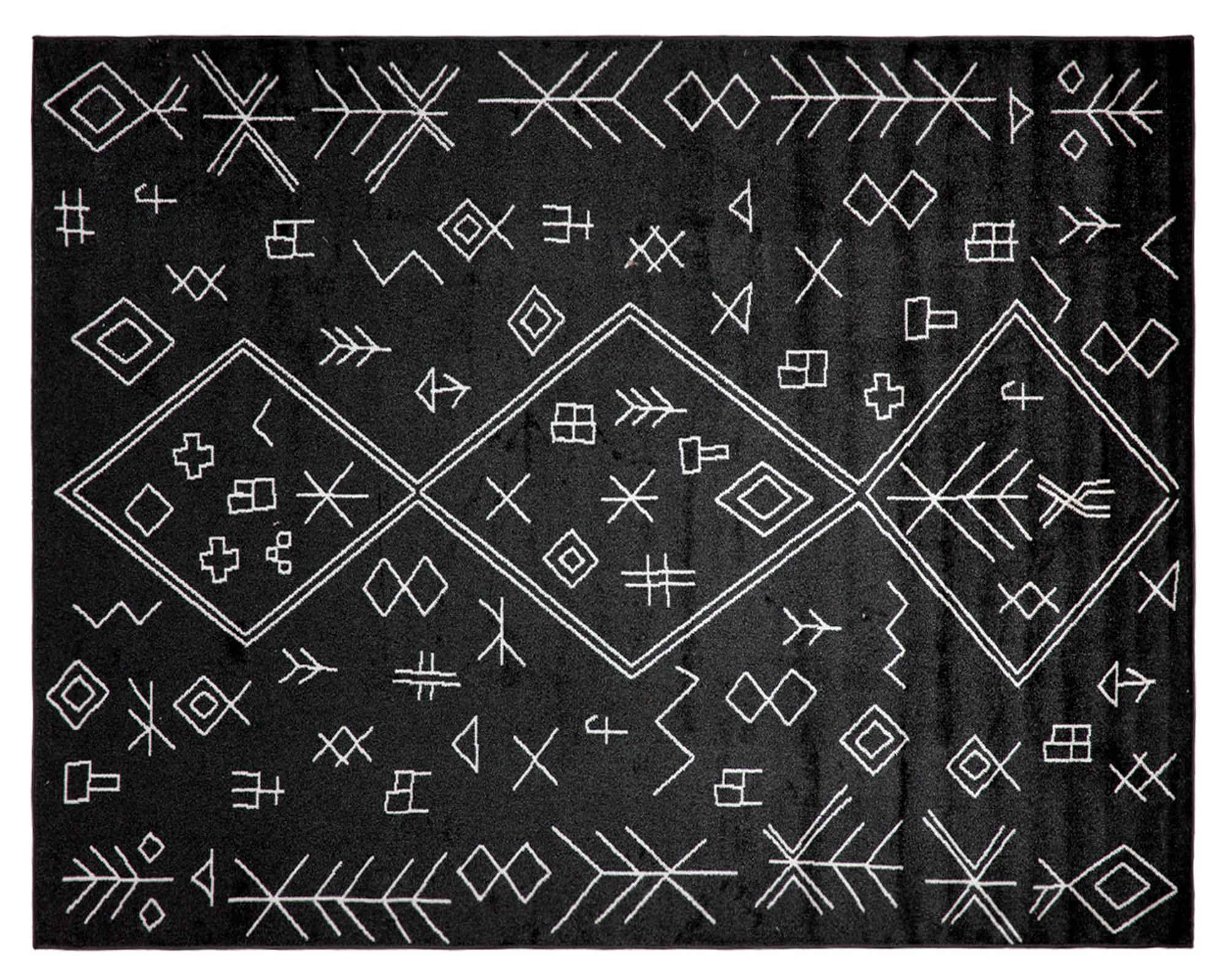 Alfombra living-comedor 150 x 230 cm Medina gris Dib-0