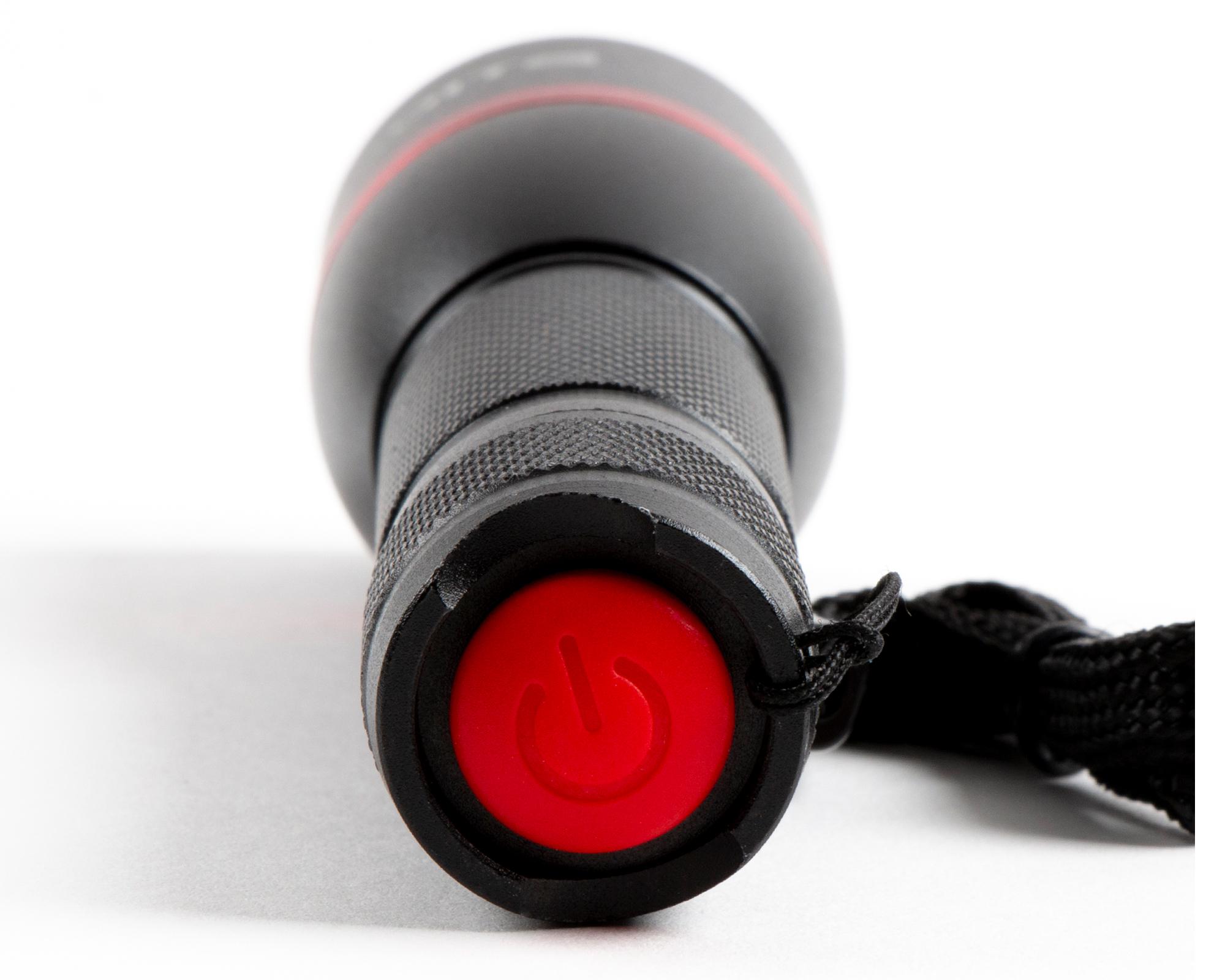 Linterna aluminio 300 lumens Toro negro Doite-2