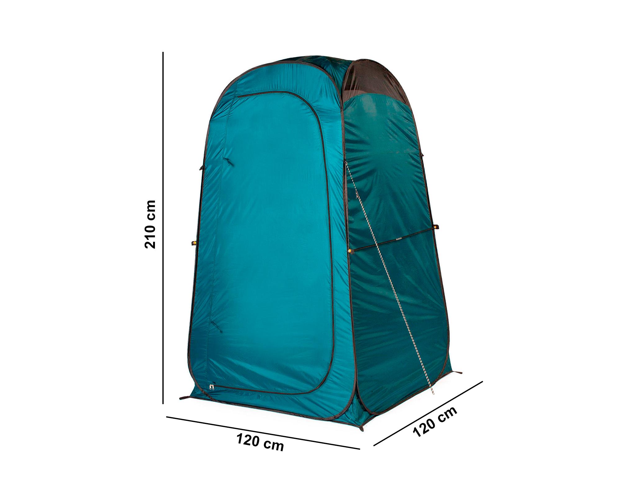 Cabina portátil Quick 1 persona verde-4