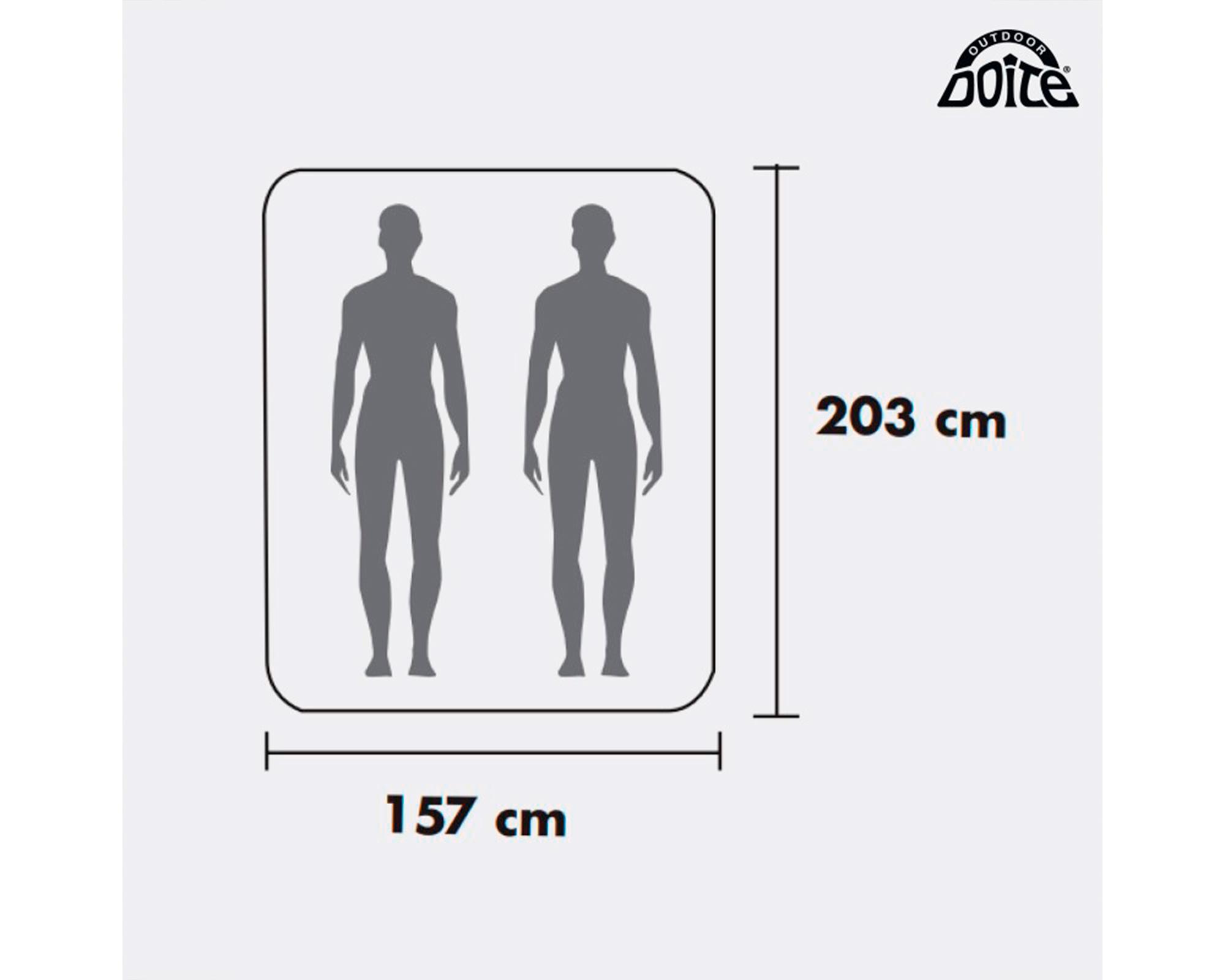 Colchón inflable Queen 45x157x203 cm + inflador-2