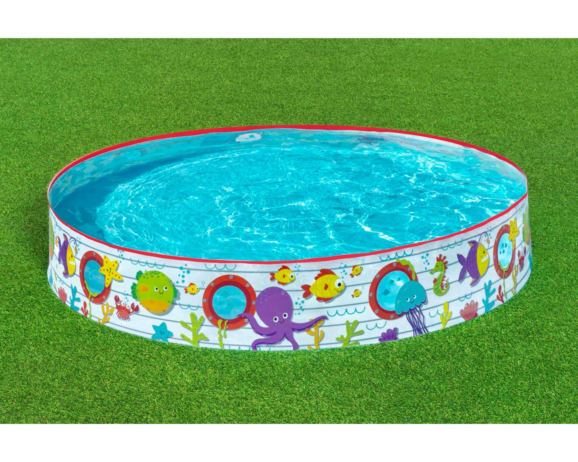 Piscina infantil 25x152x152 cm 435 litros-3