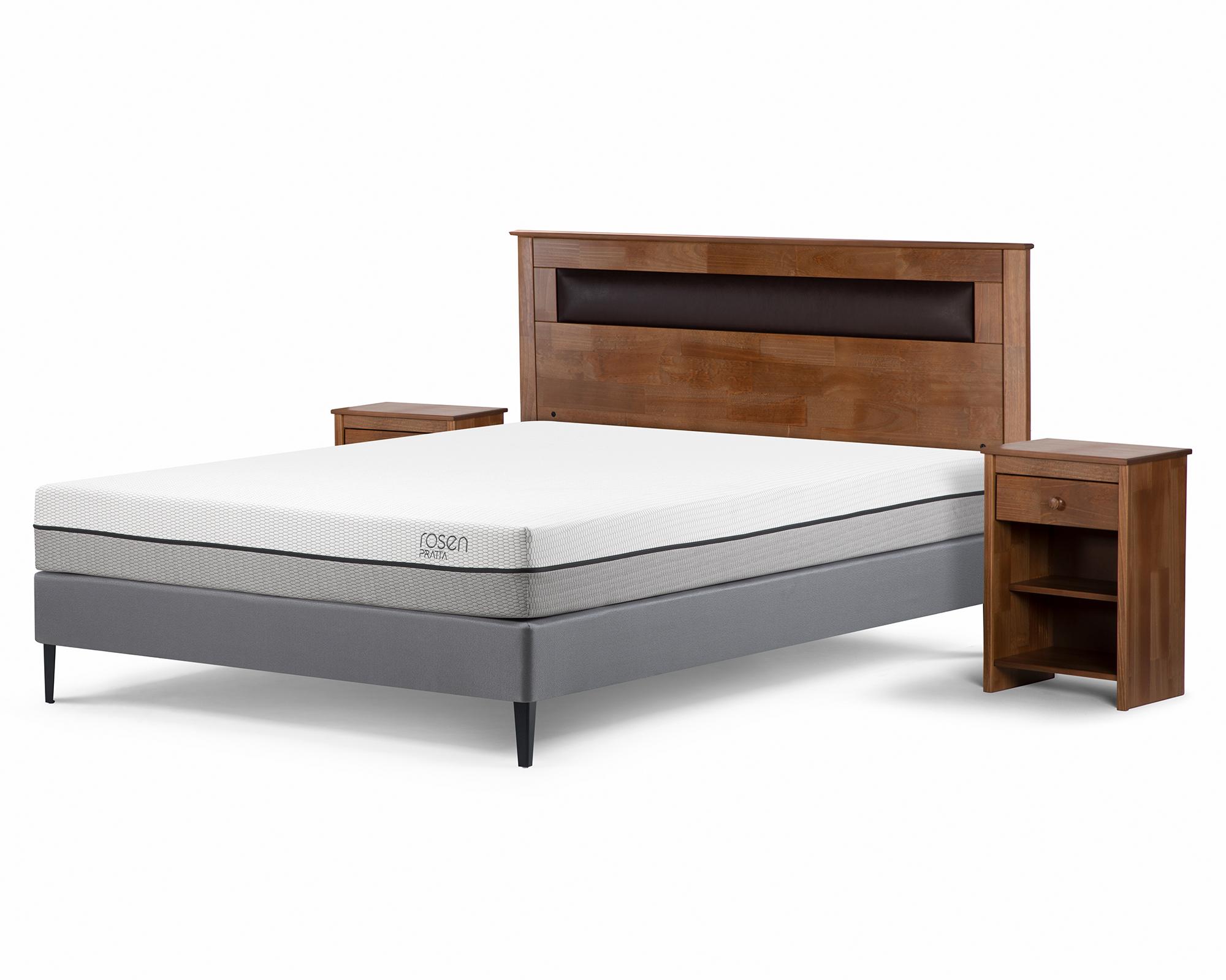 Cama europea Full Pratta + set Ferrara-0