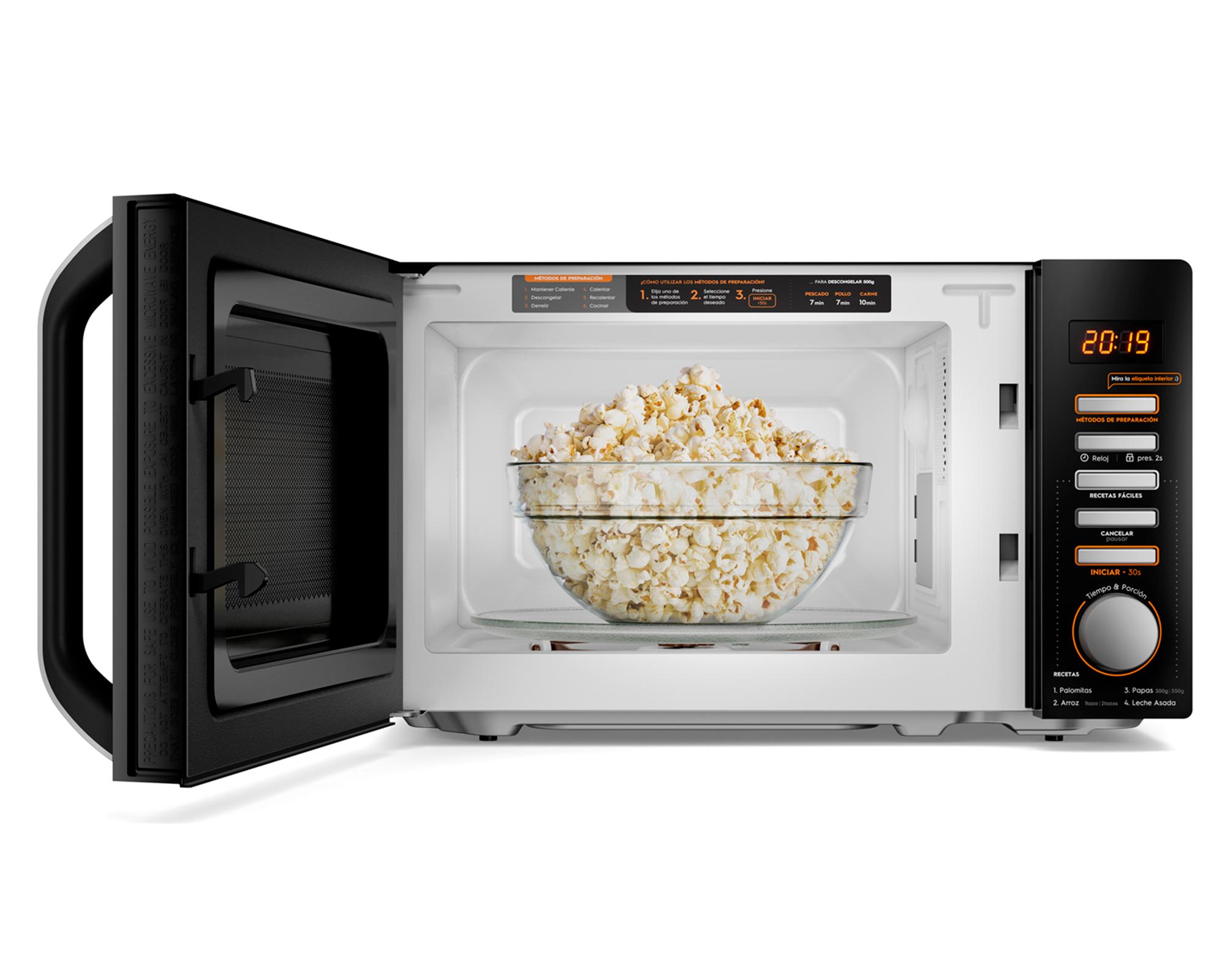 Microondas MM20FBH negro 20 lt-3