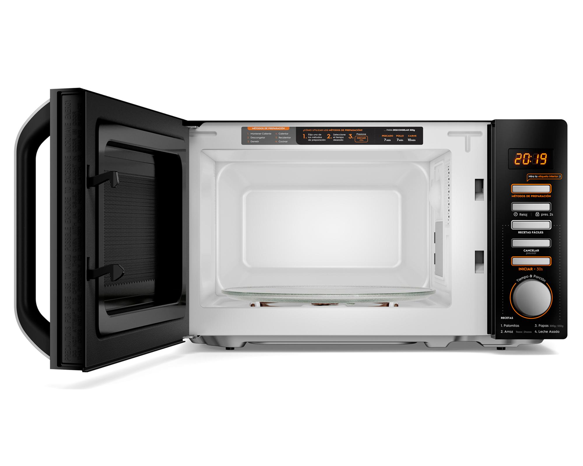 Microondas MM20FBH negro 20 lt-2