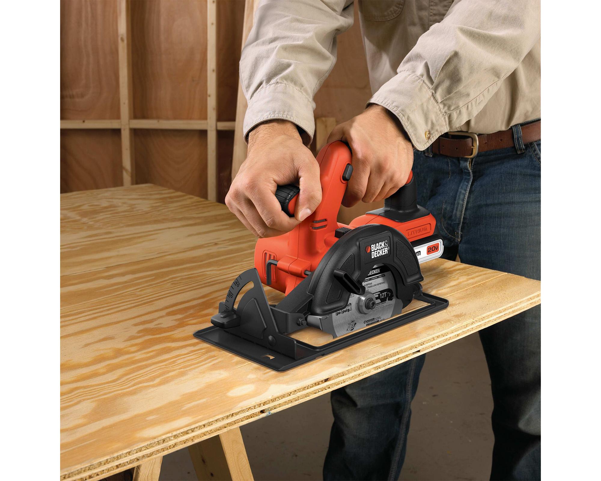 Kit taladro 10 mm + Sierra circular 20V BDCD220CS-B2C-4