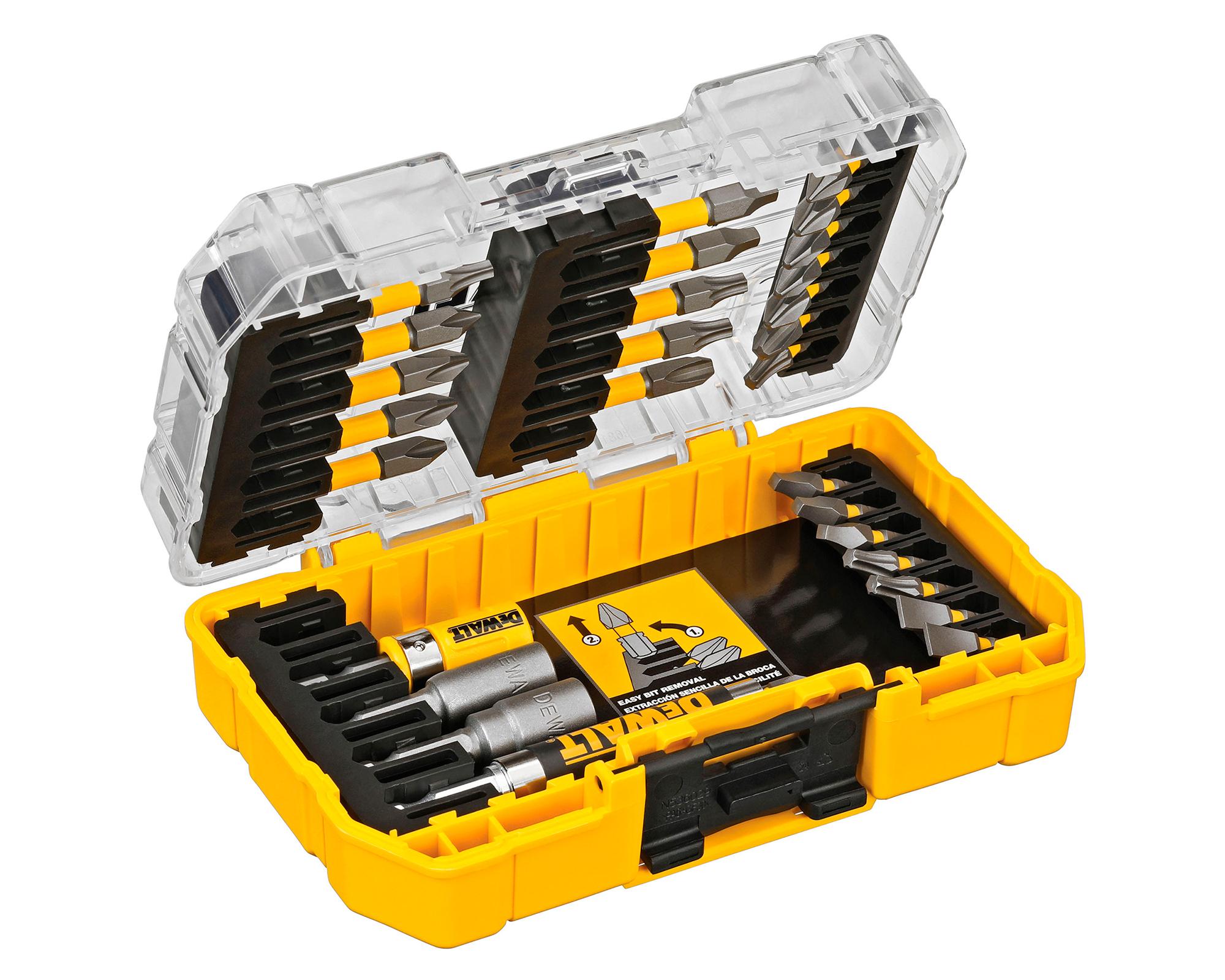 Set de herramientas atornillar 30 puntas amarillo-2