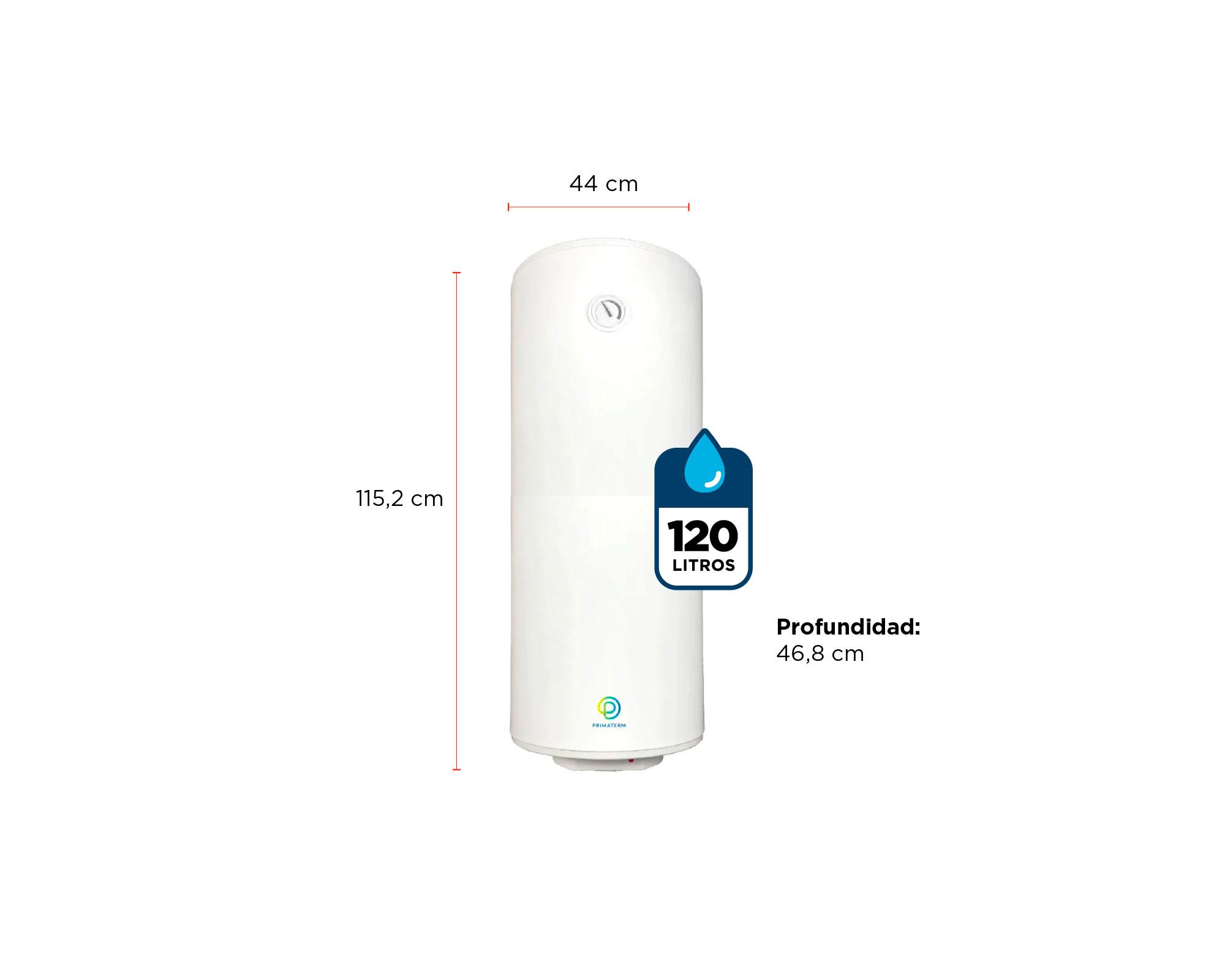 Termo eléctrico Prima 120 lt 1500 W-5