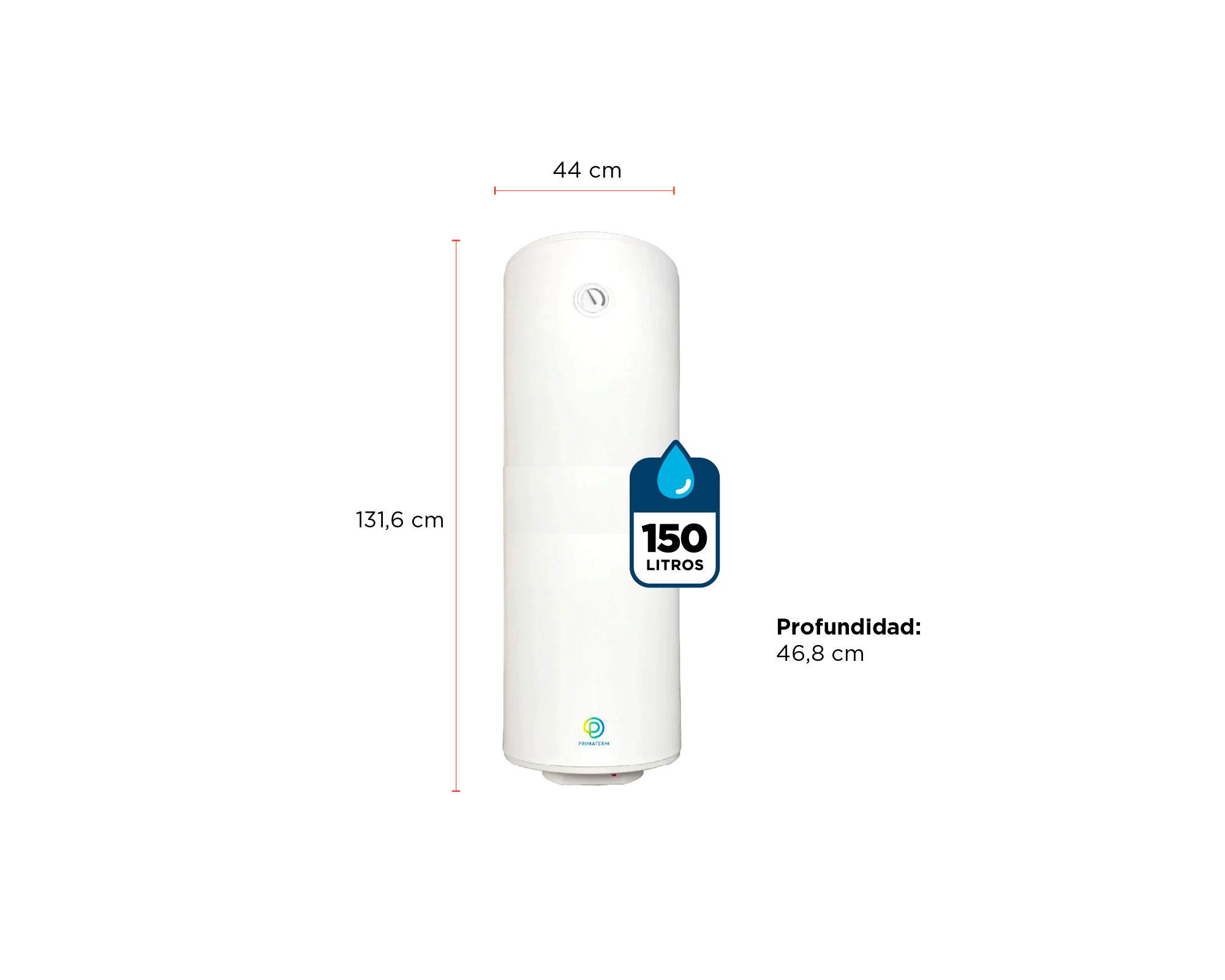 Termo eléctrico Prima 150 lt 1500 W-5