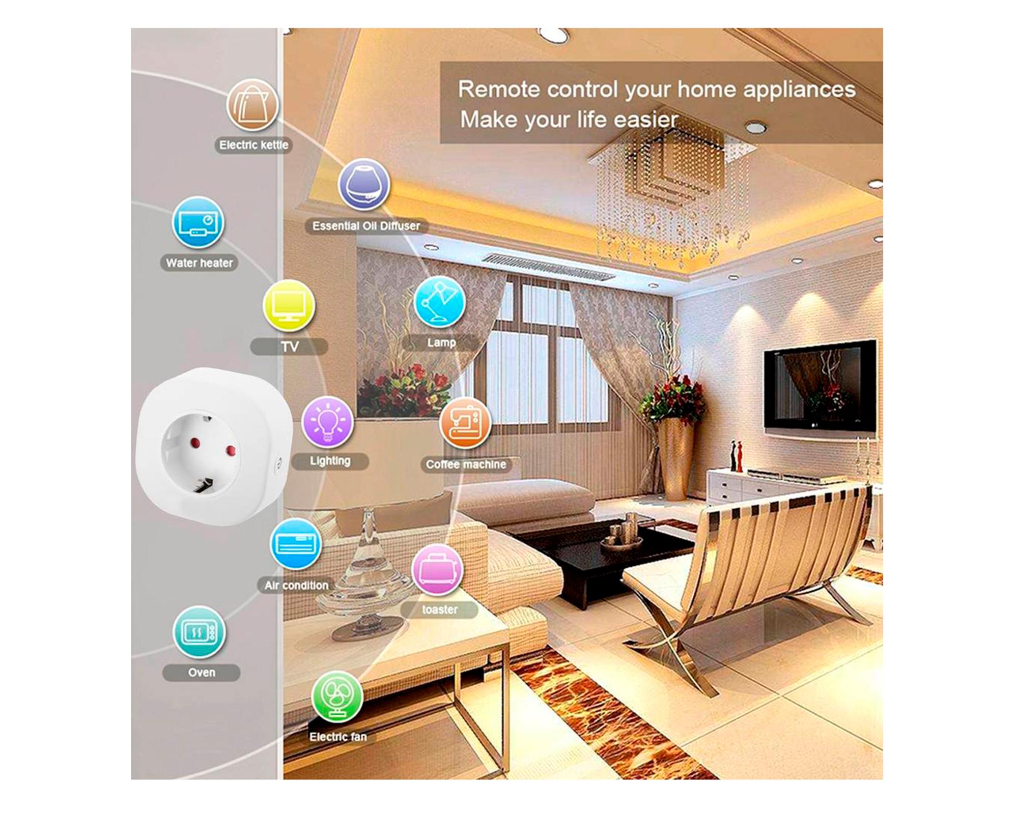 Enchufe inteligente Wi-Fi TWF-3