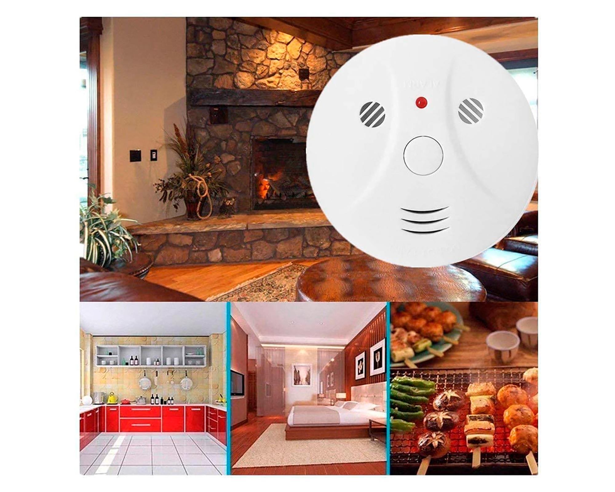 Sensor detector de humo SH9V blanco-2