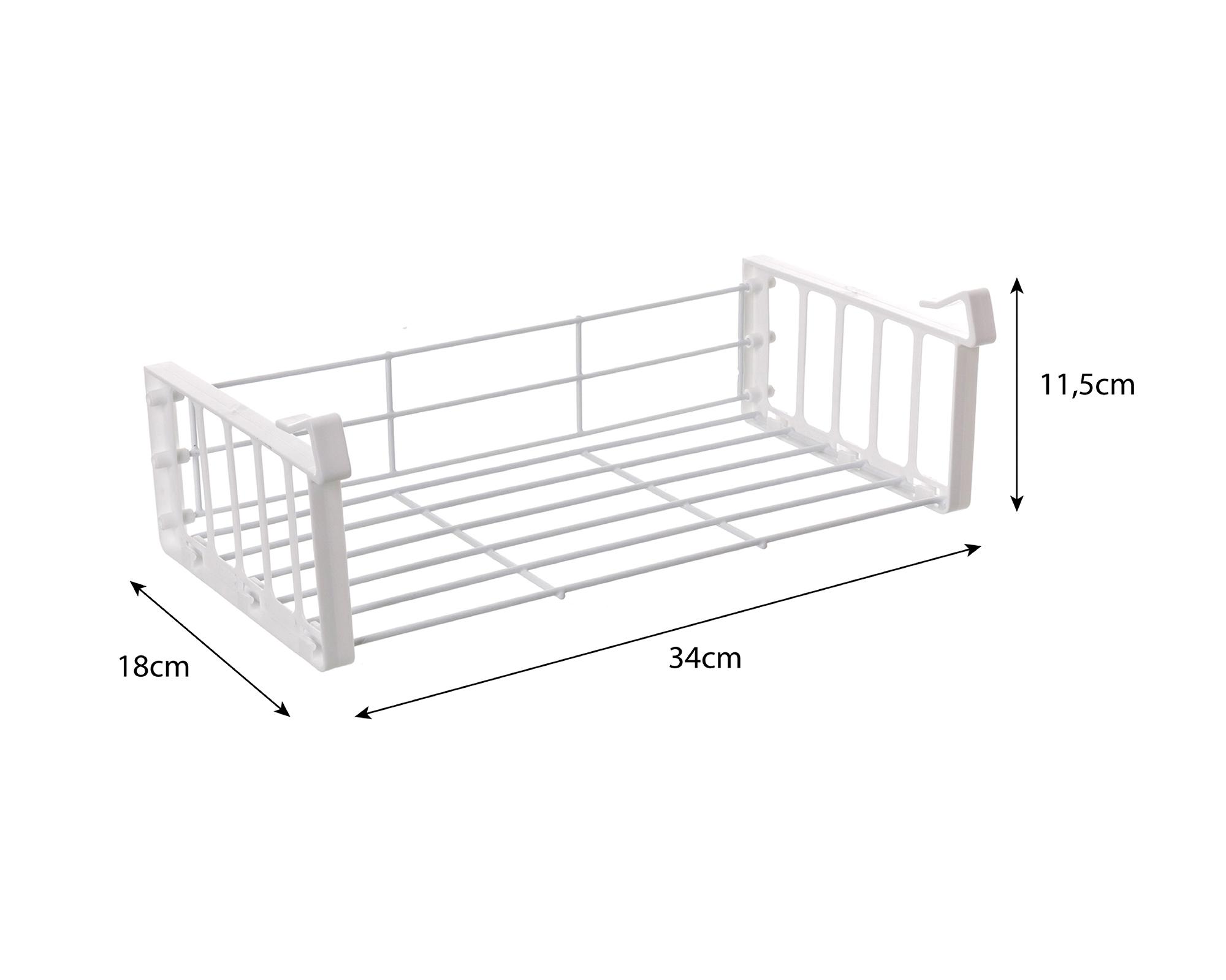 Canasto interior mueble cocina 5.5 litros blanco-4