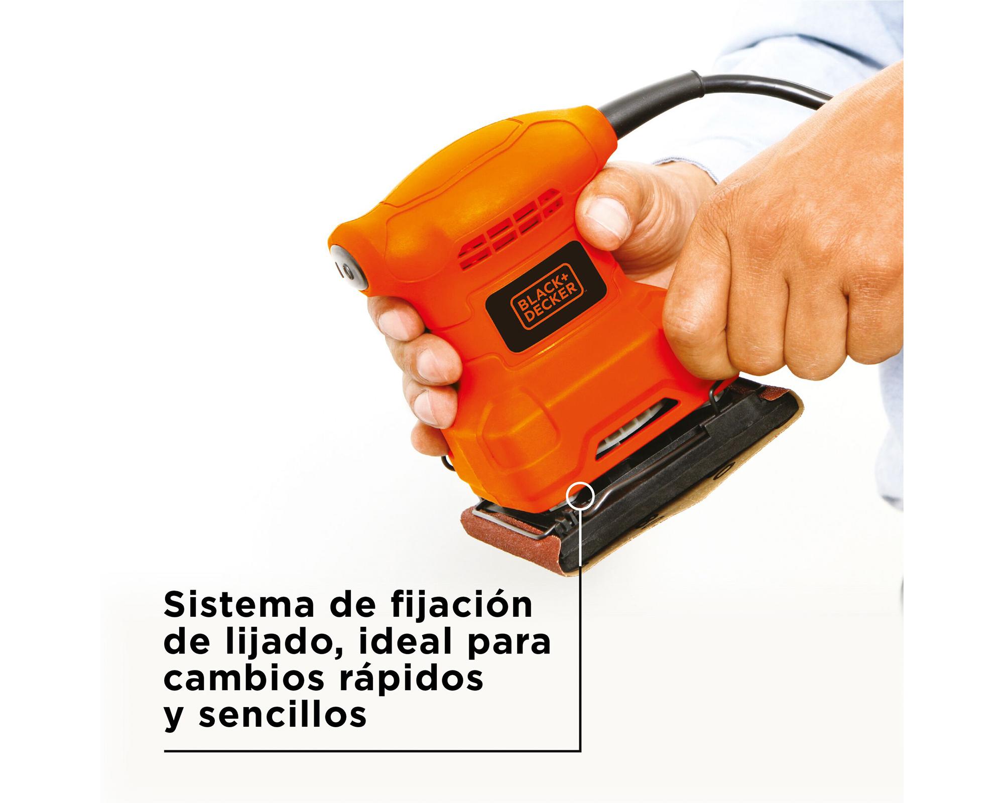 Lijadora orbital 1/4'' 200W BS200 + Sierra caladora 420W KS501-2