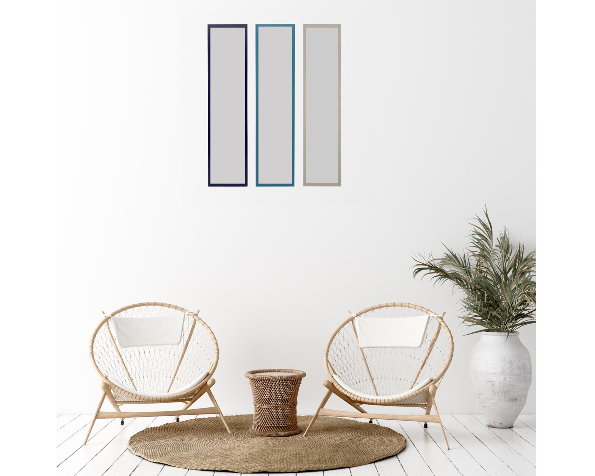 Espejo pared alto 3 piezas 125.6x34 cm-1