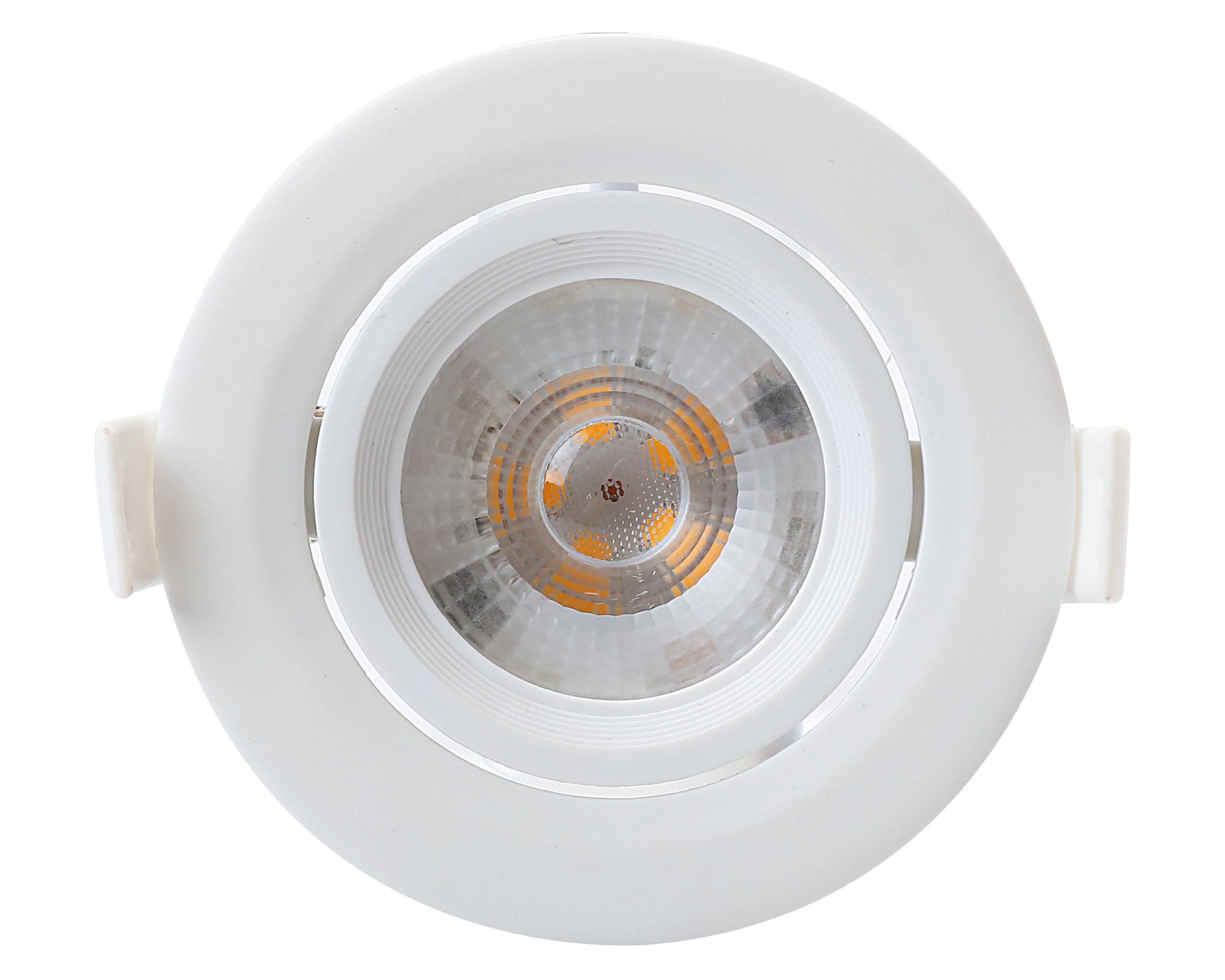 Foco empotrado 5W 400 lúmenes luz cálida-0