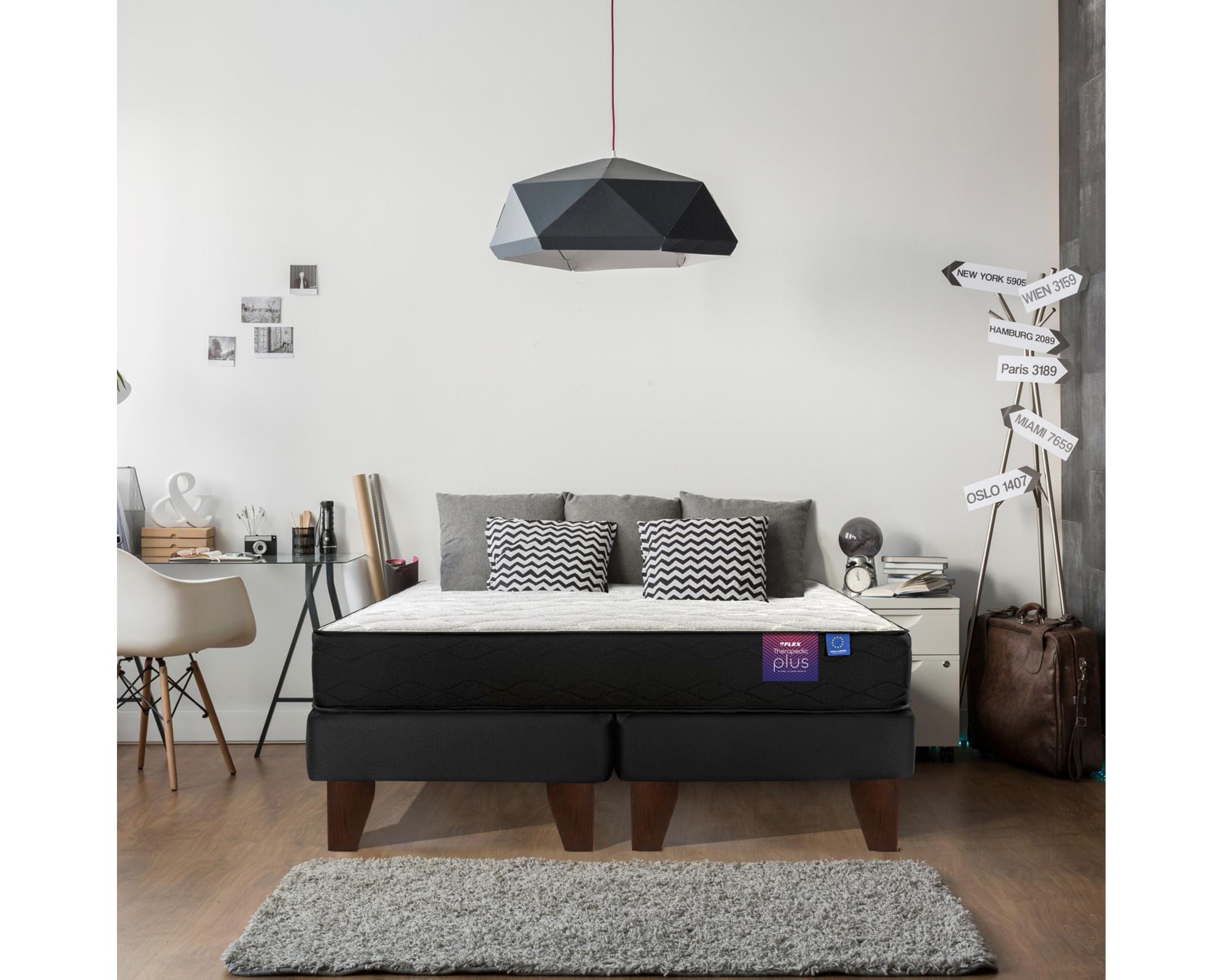 Colchón 1.5 plazas x190 cm Therapedic Plus-5