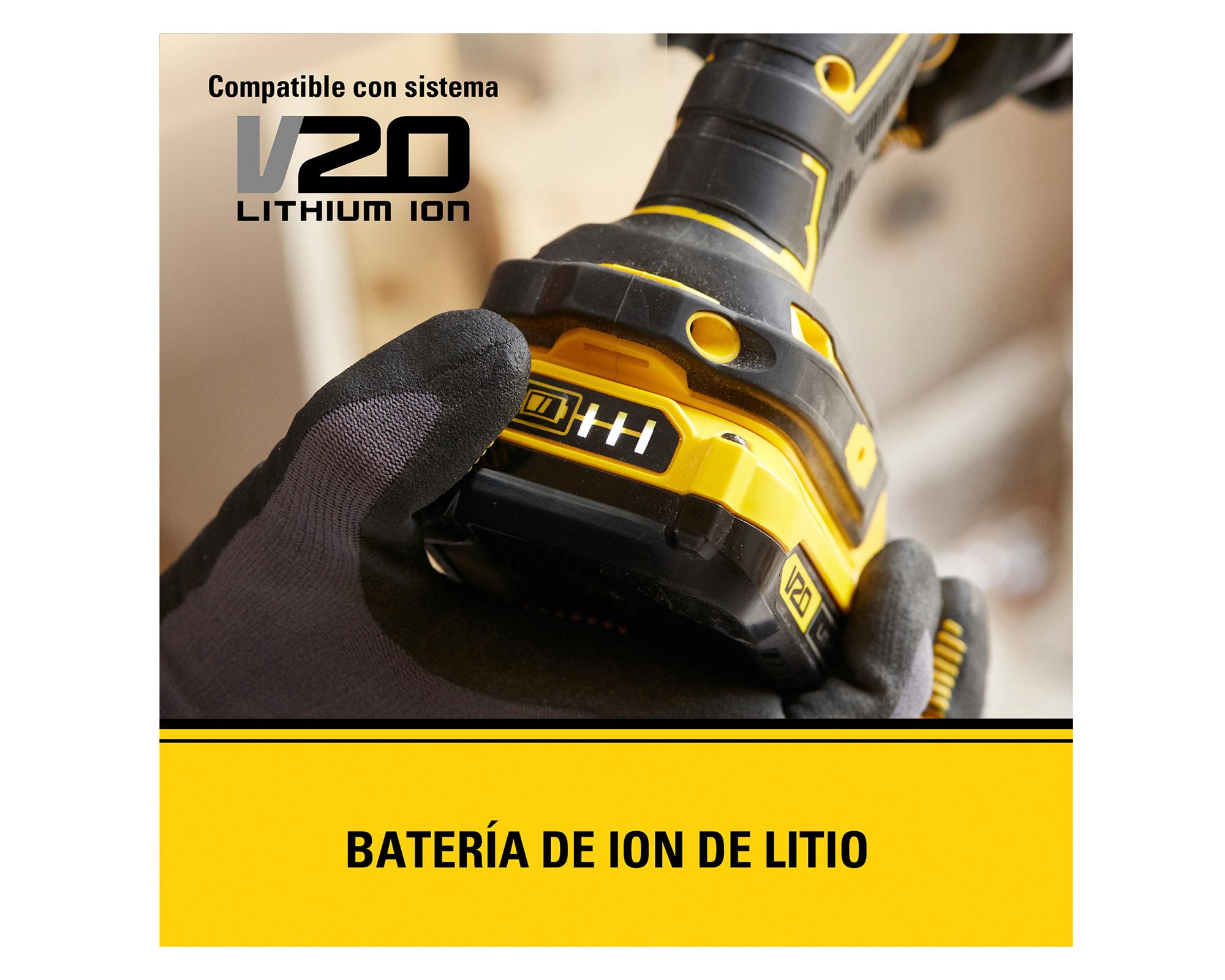 Kit taladro percutor 13 mm 20V + 2 Baterías 1.5 Ah-2